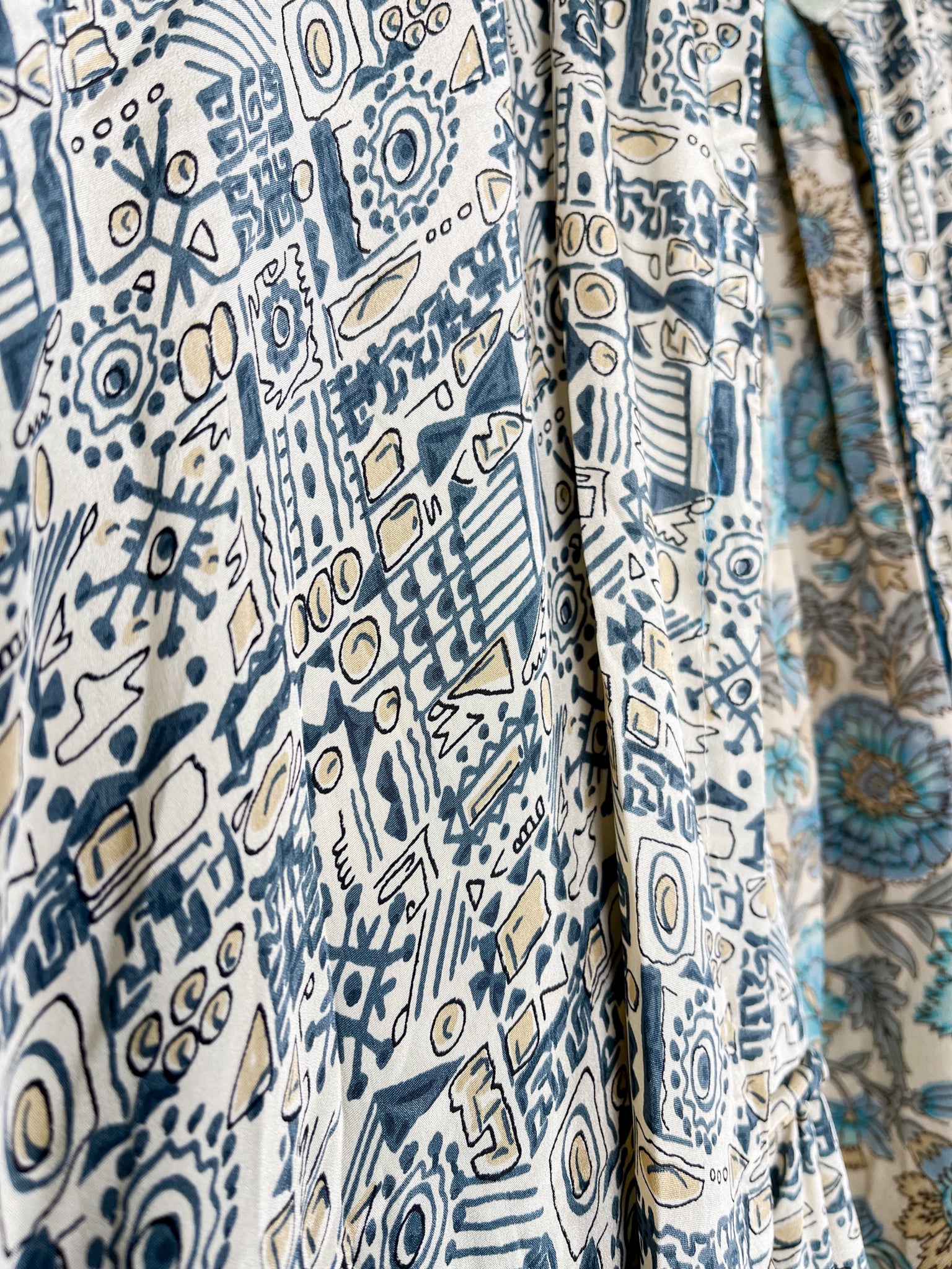 Summer silk dress - Love Protect Sustain