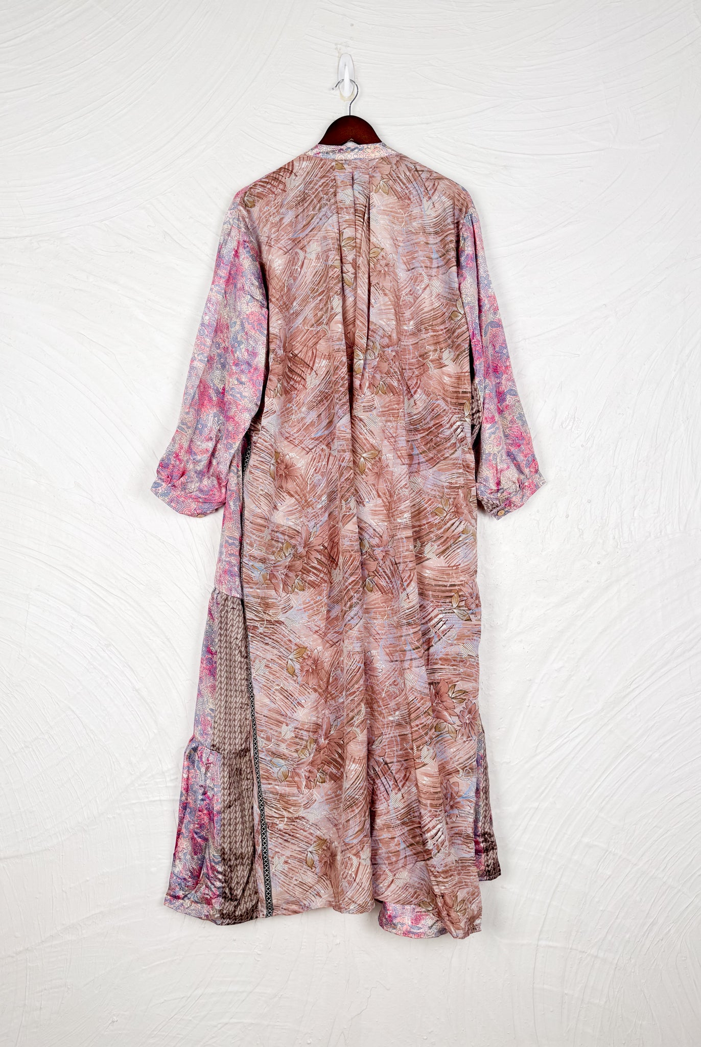 Summer silk dress - Love Protect Sustain