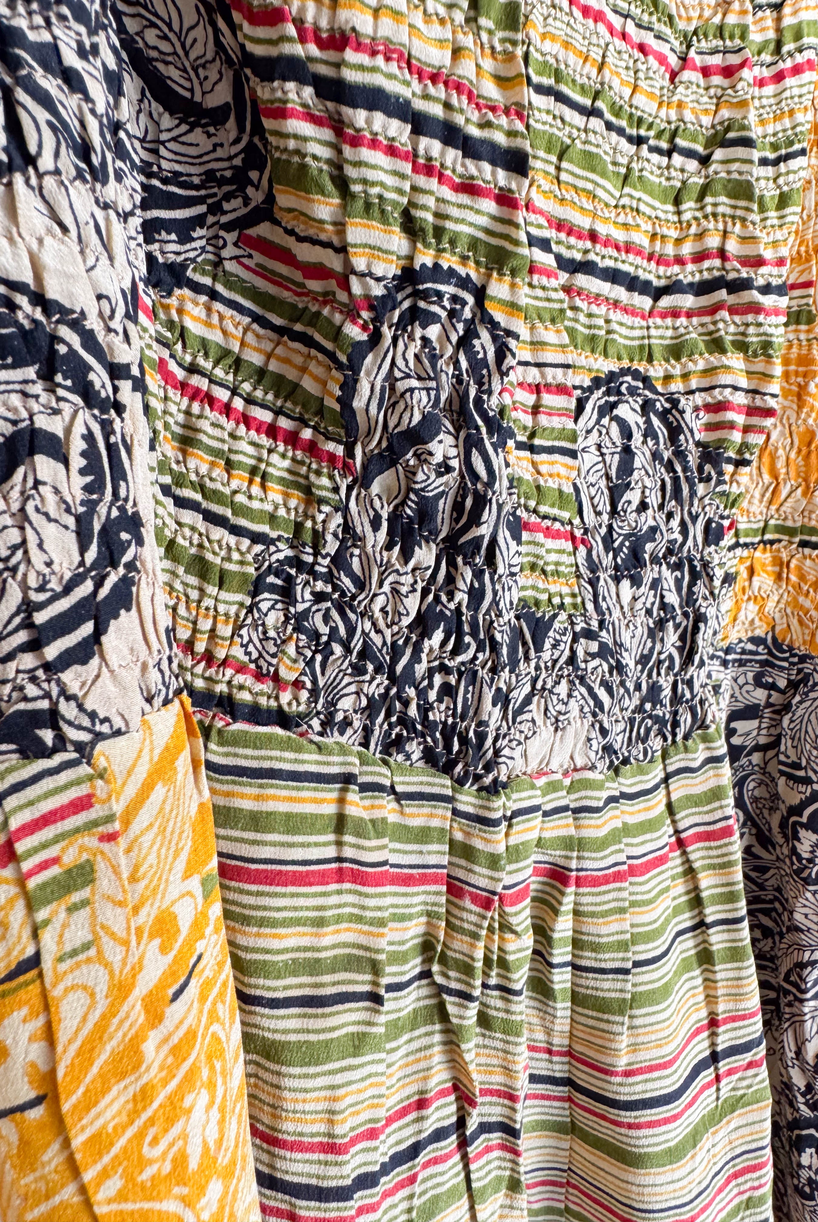 Summer silk dress - Love Protect Sustain