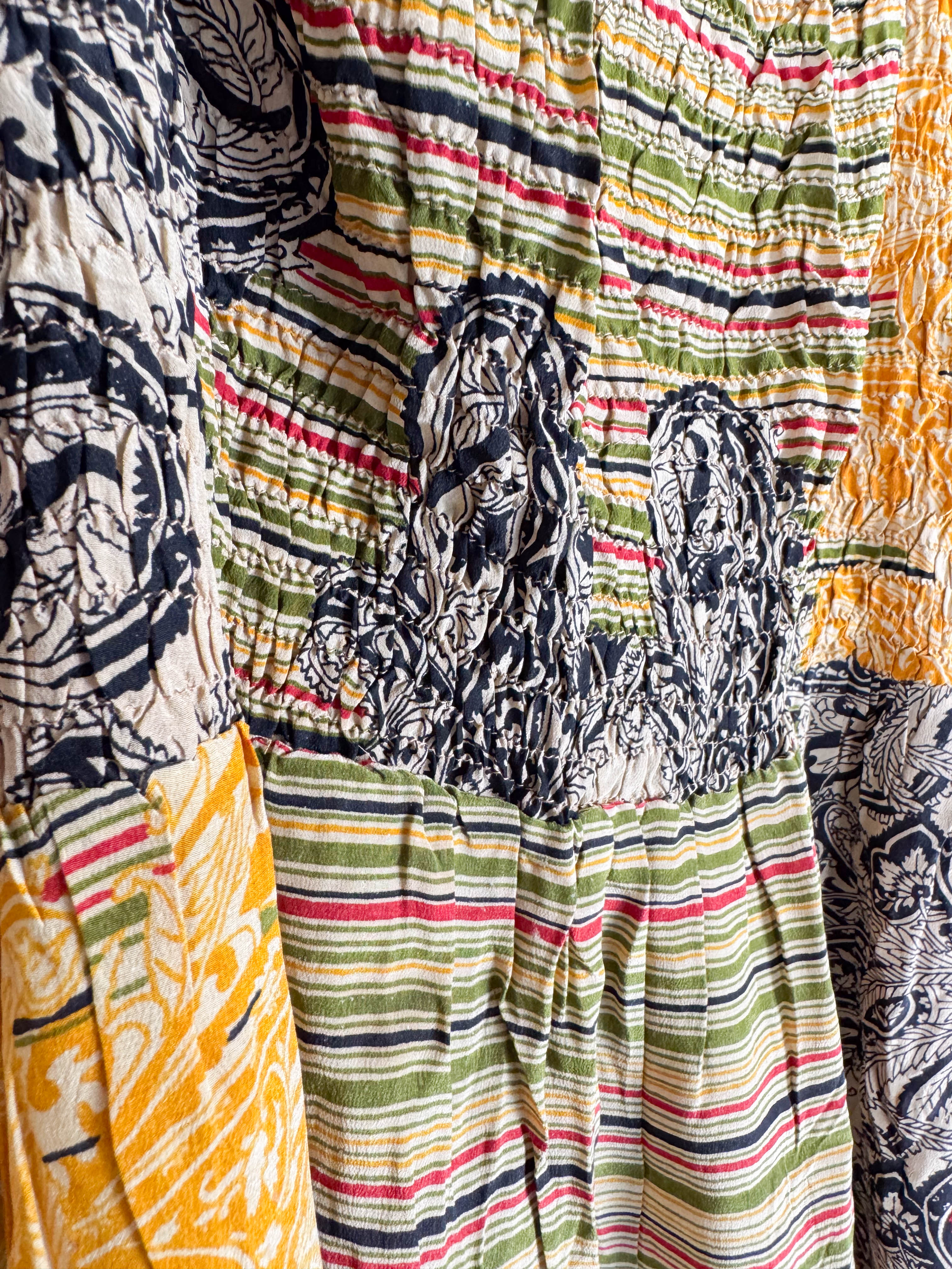 Summer silk dress - Love Protect Sustain