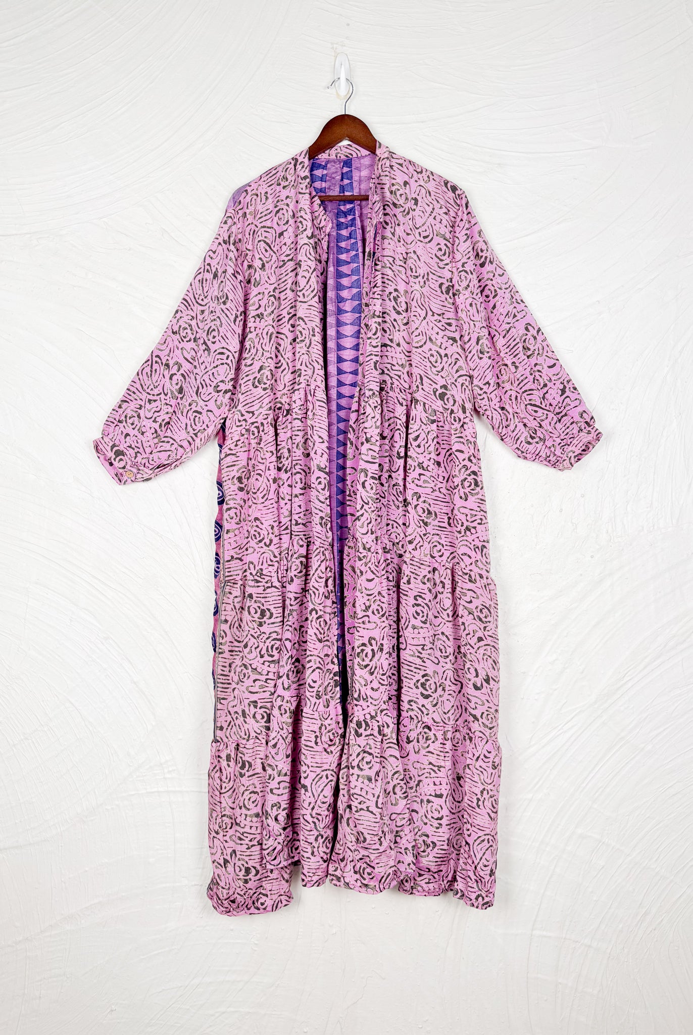 Summer silk dress - Love Protect Sustain