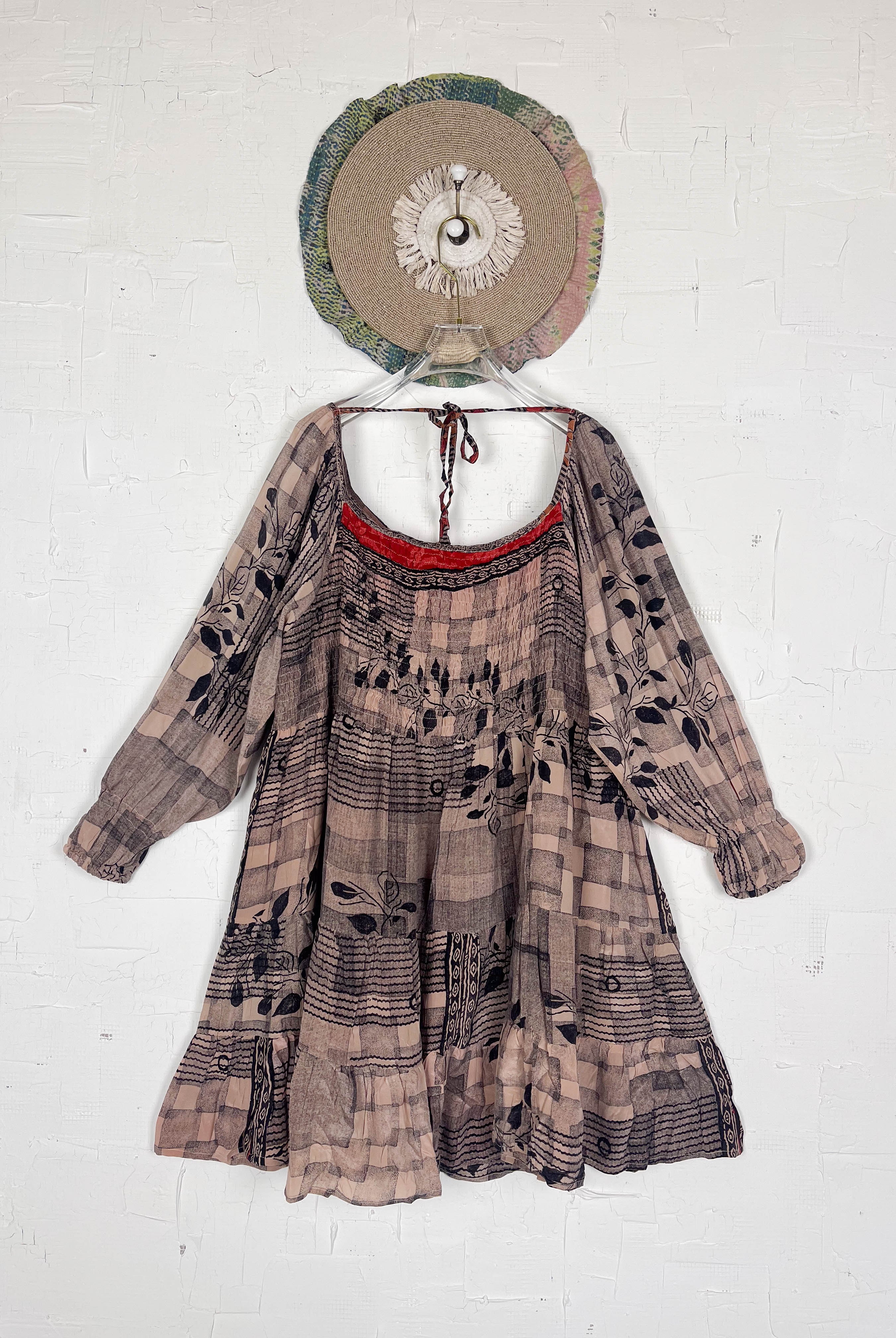 Summer silk dress - Love Protect Sustain