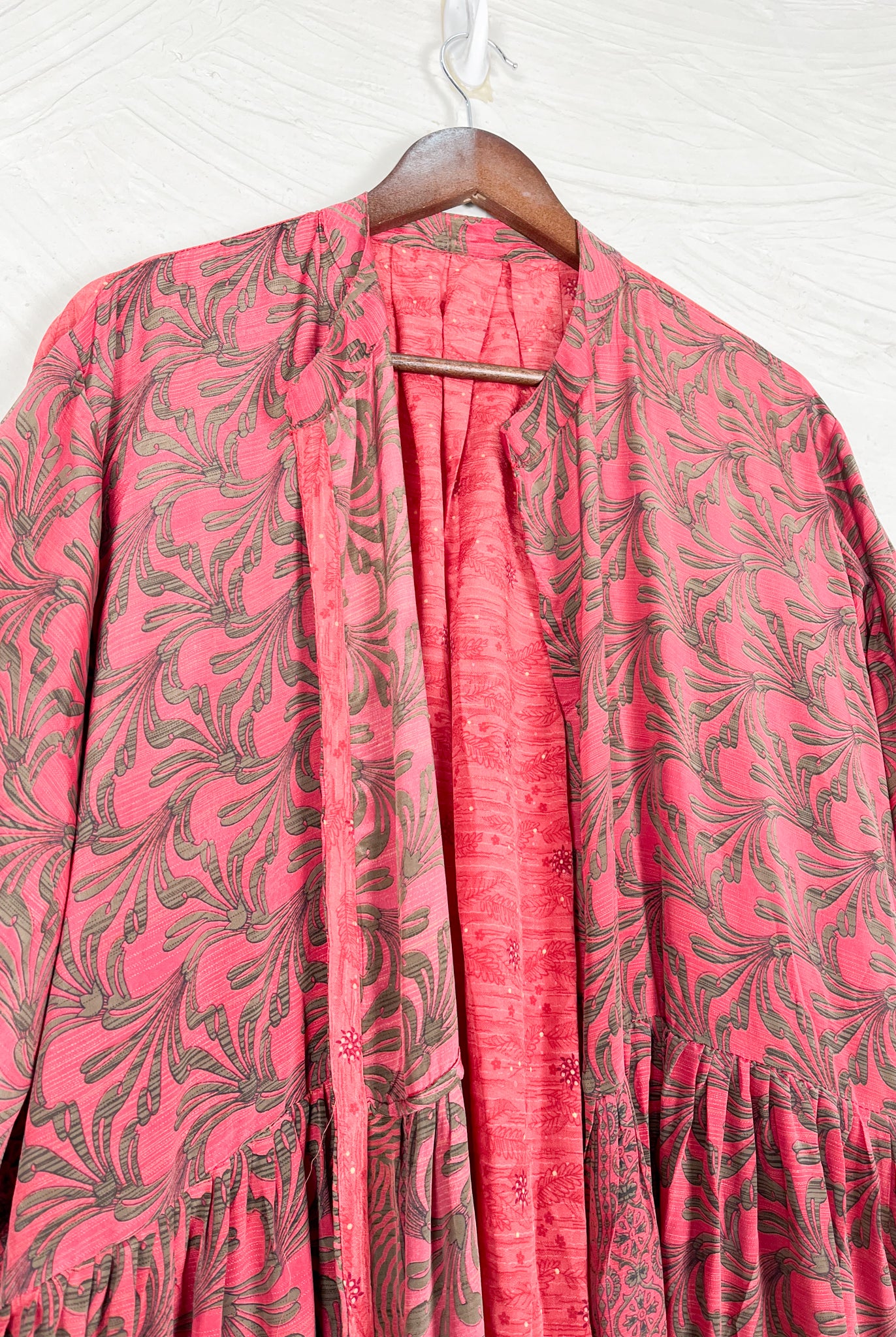 Summer silk dress - Love Protect Sustain