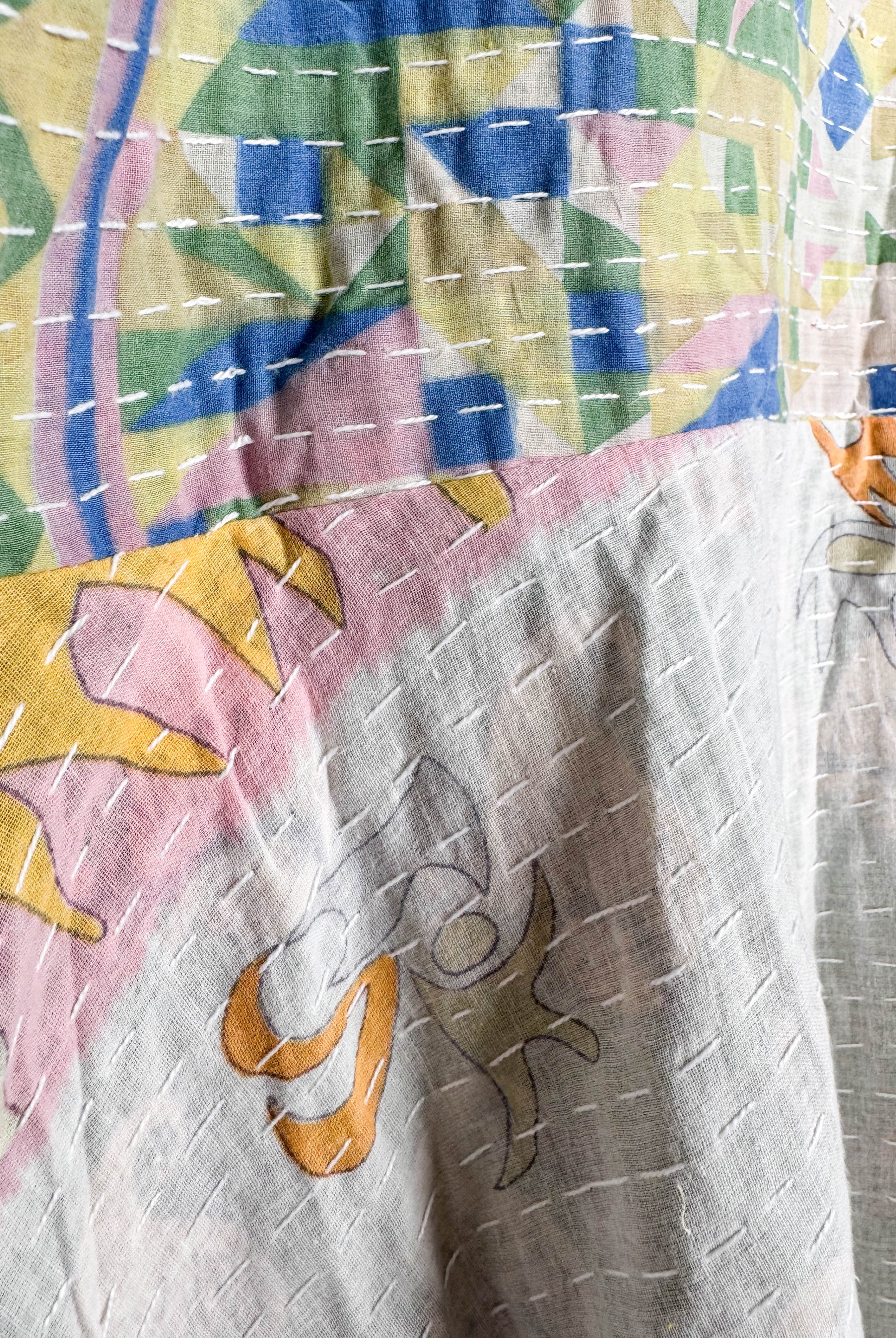 Summer wrap dress - Love Protect Sustain