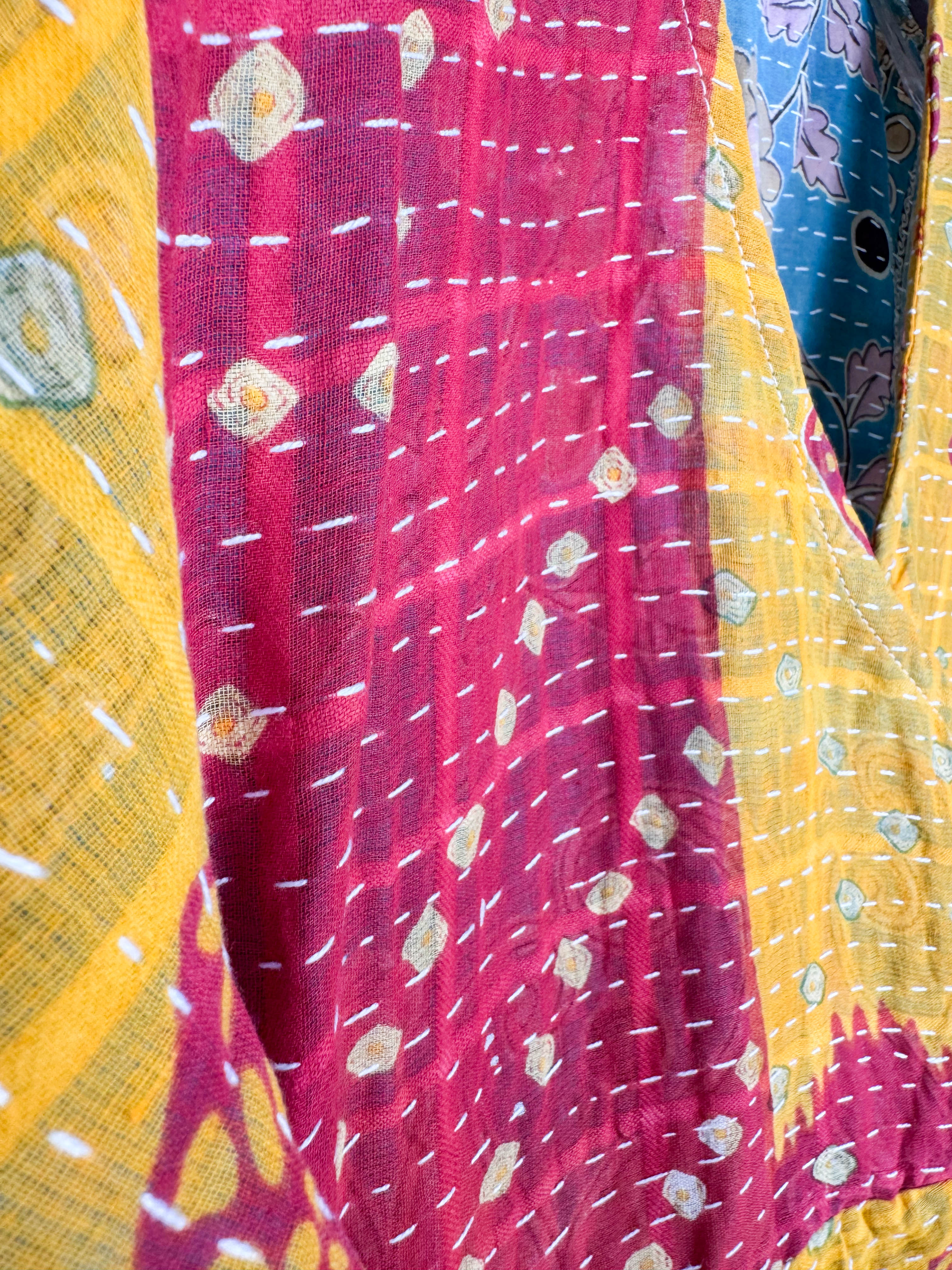 Summer wrap dress - Love Protect Sustain