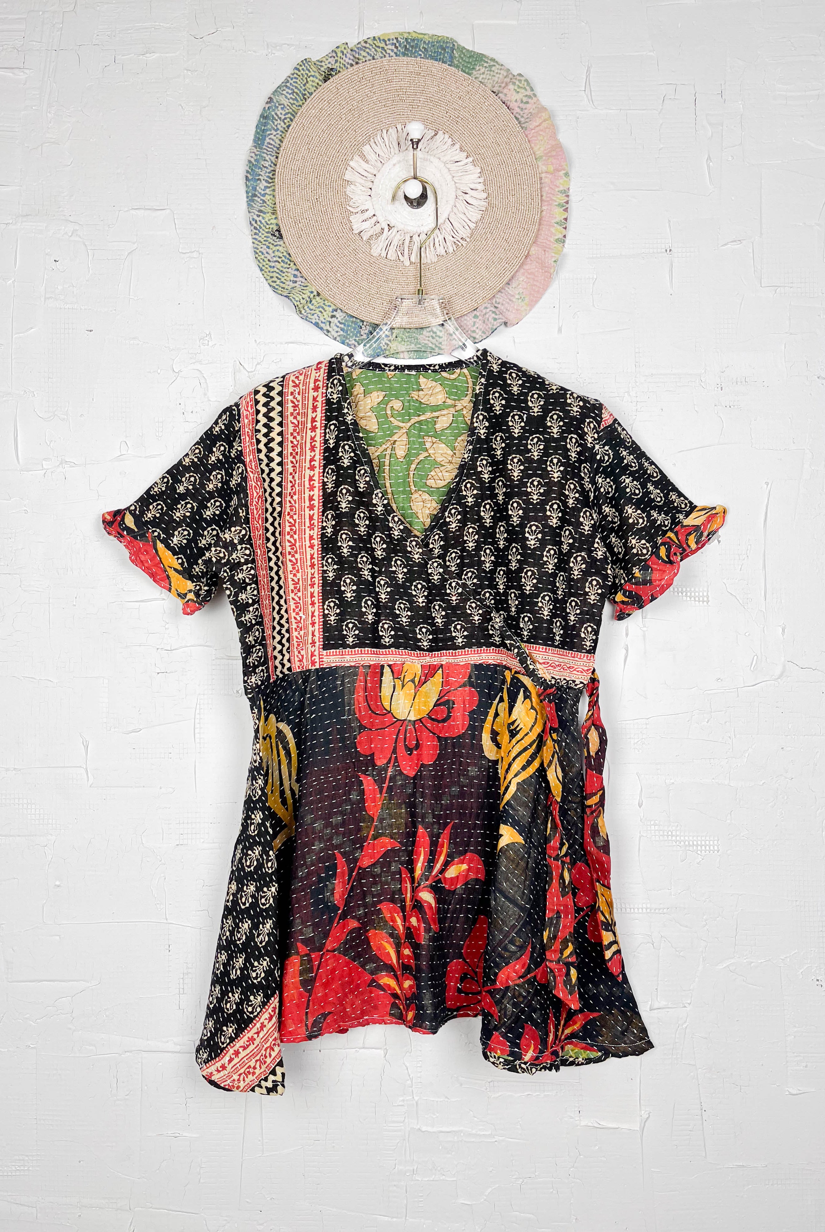 Summer wrap dress - Love Protect Sustain