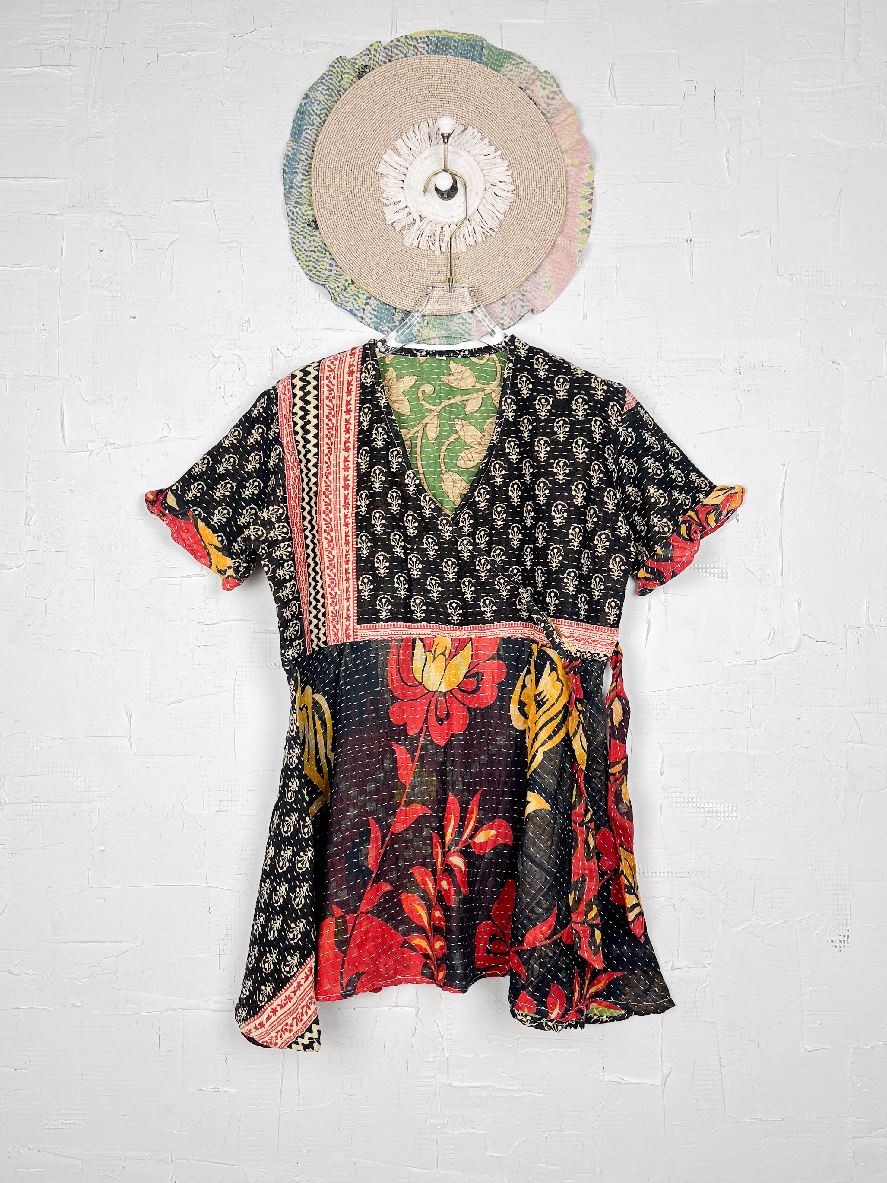 Summer wrap dress - Love Protect Sustain