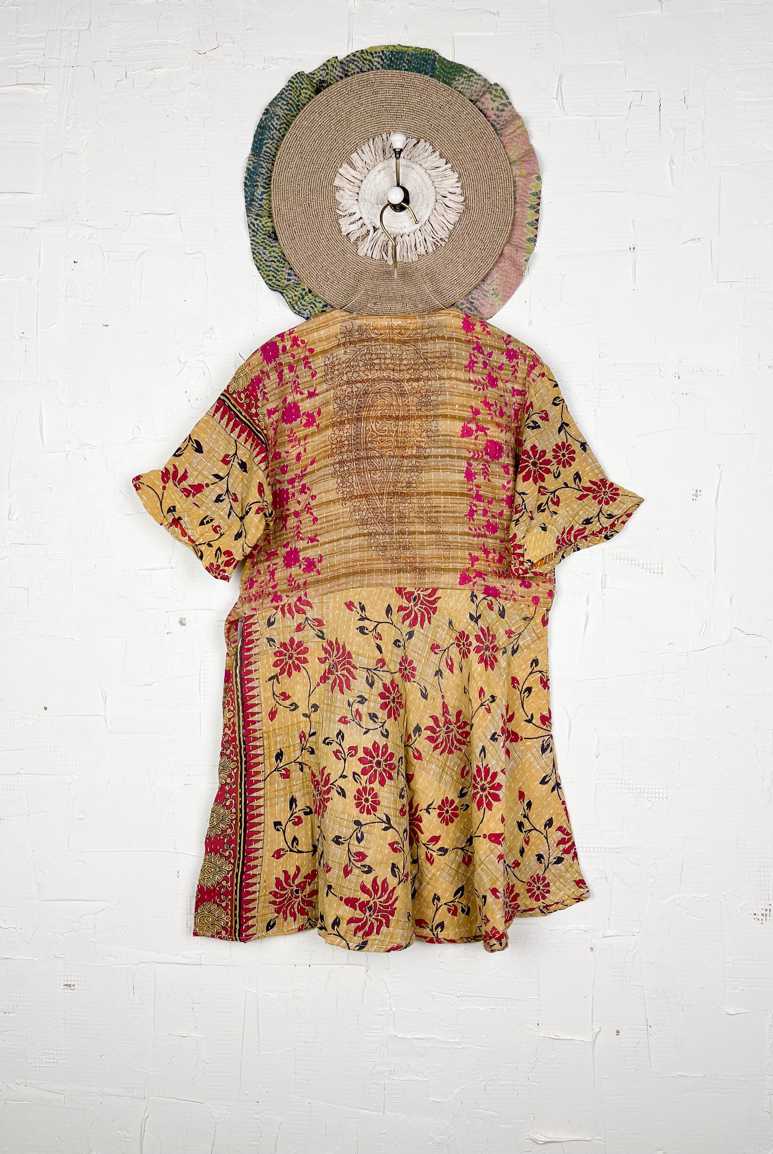 Sustainable Kantha dress - Love Protect Sustain