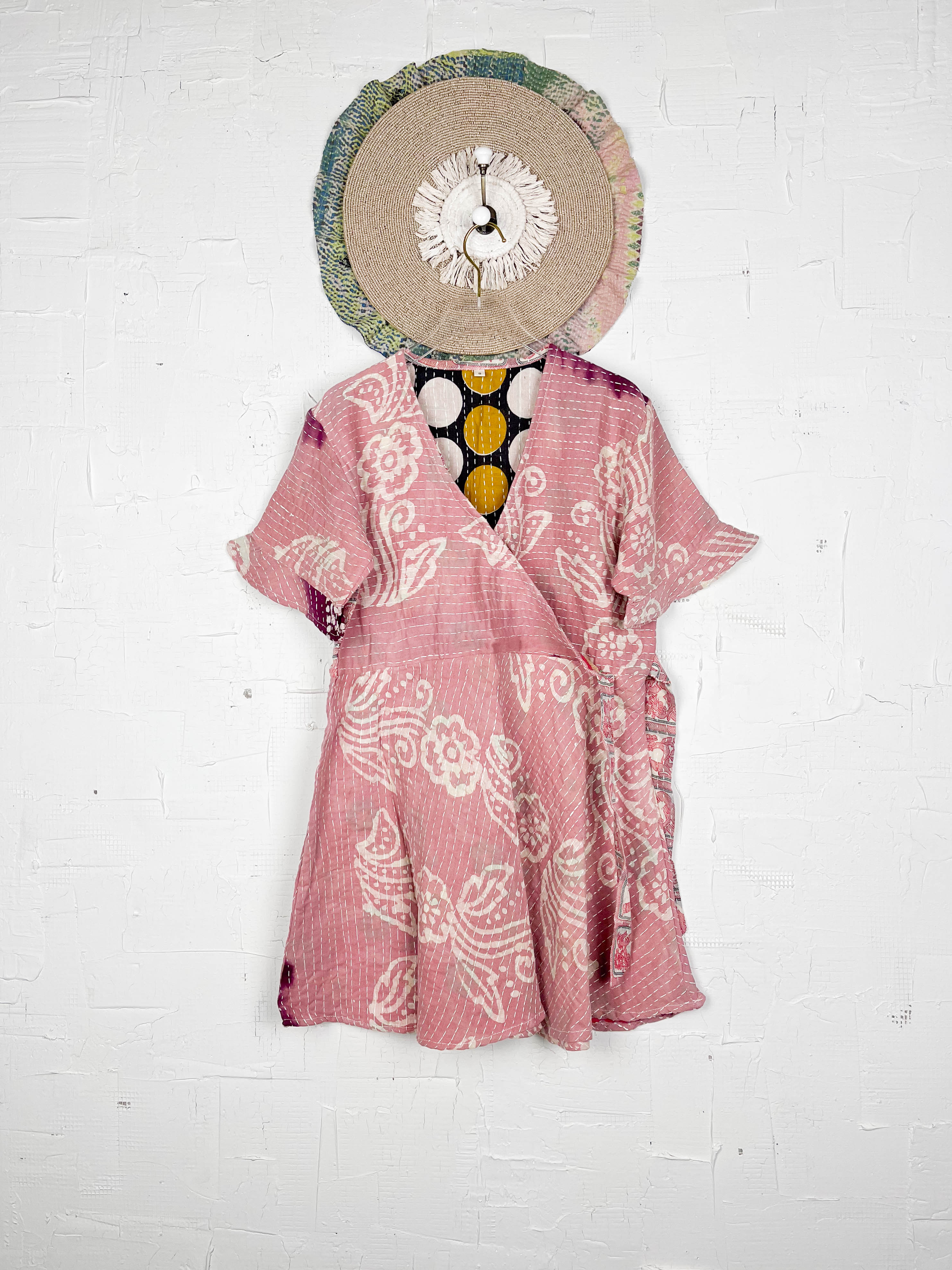 Sustainable Kantha dress - Love Protect Sustain