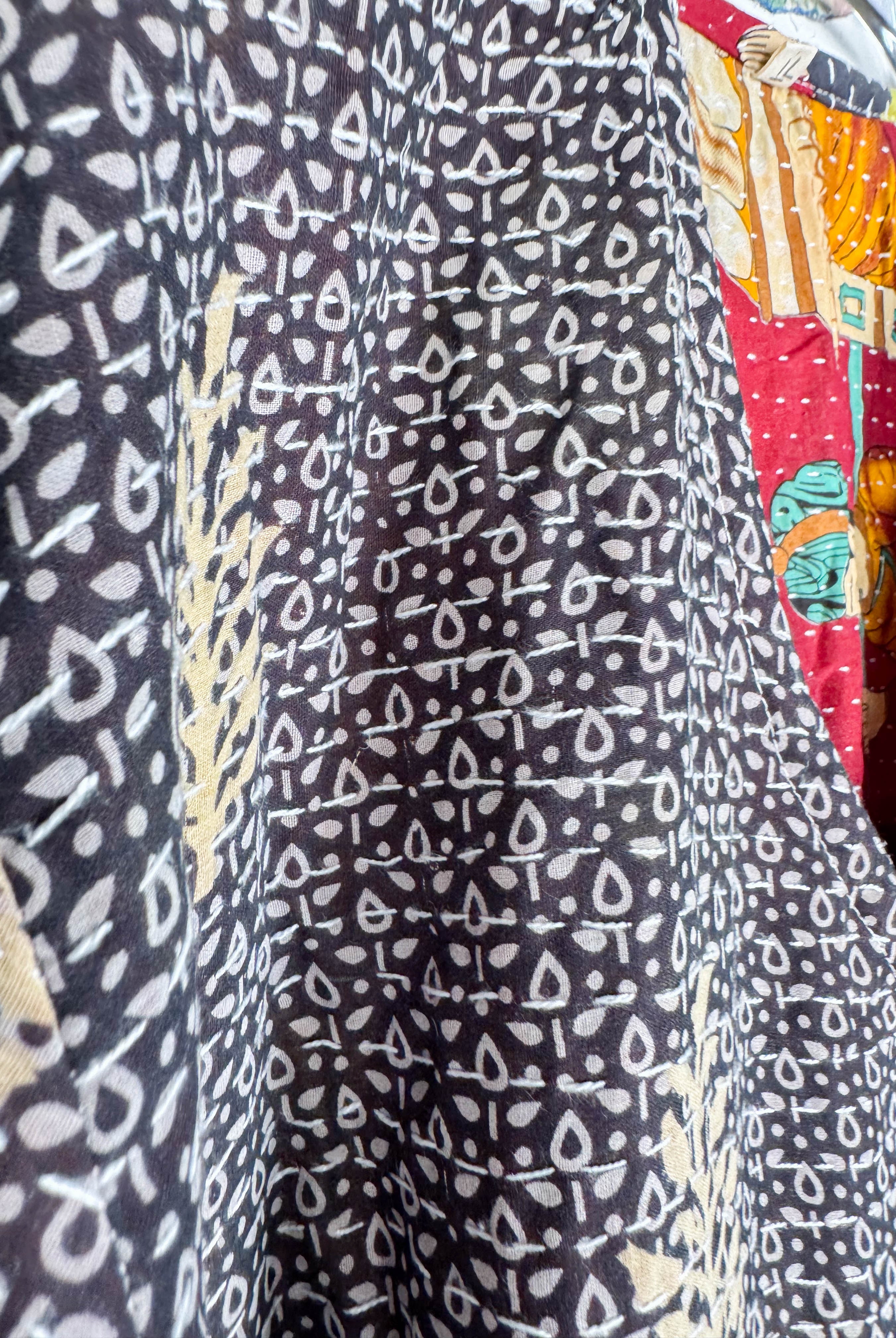 Sustainable Kantha dress- Love Protect Sustain