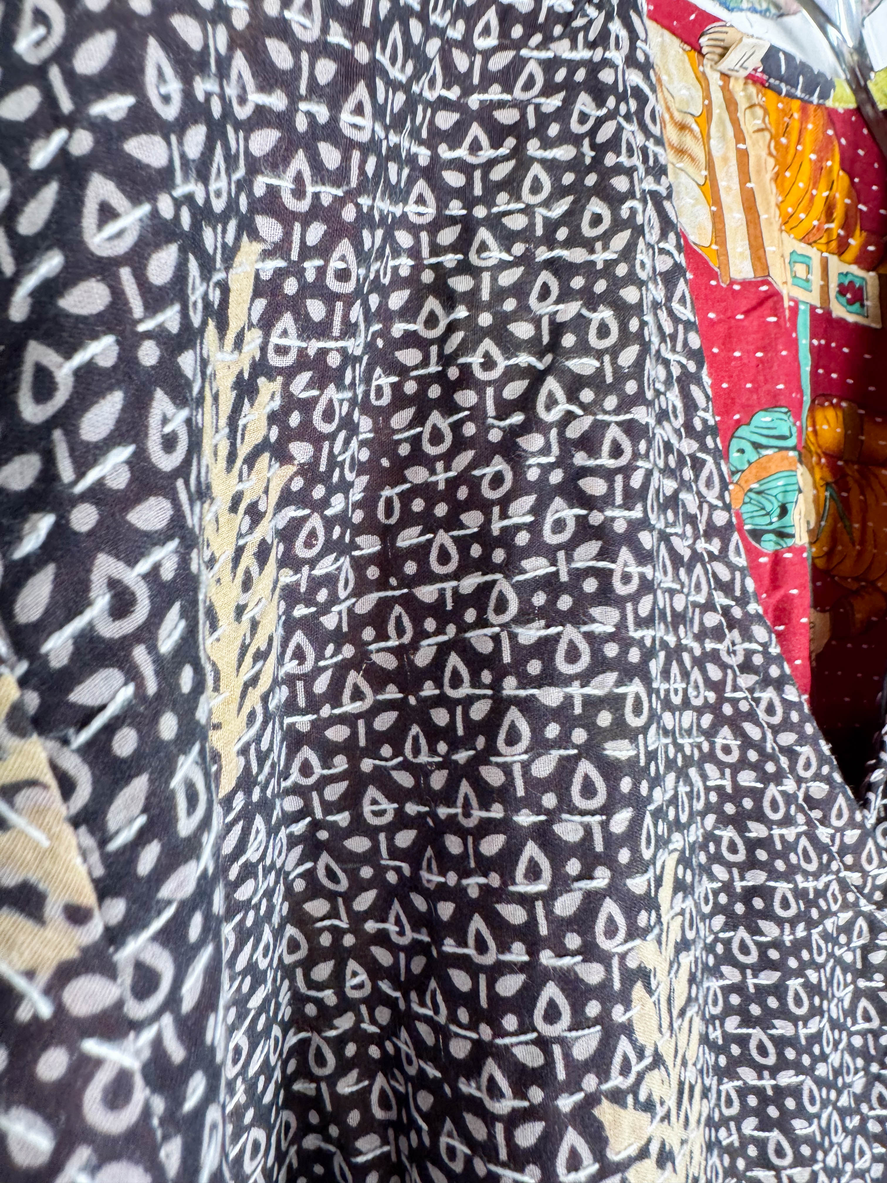 Sustainable Kantha dress- Love Protect Sustain