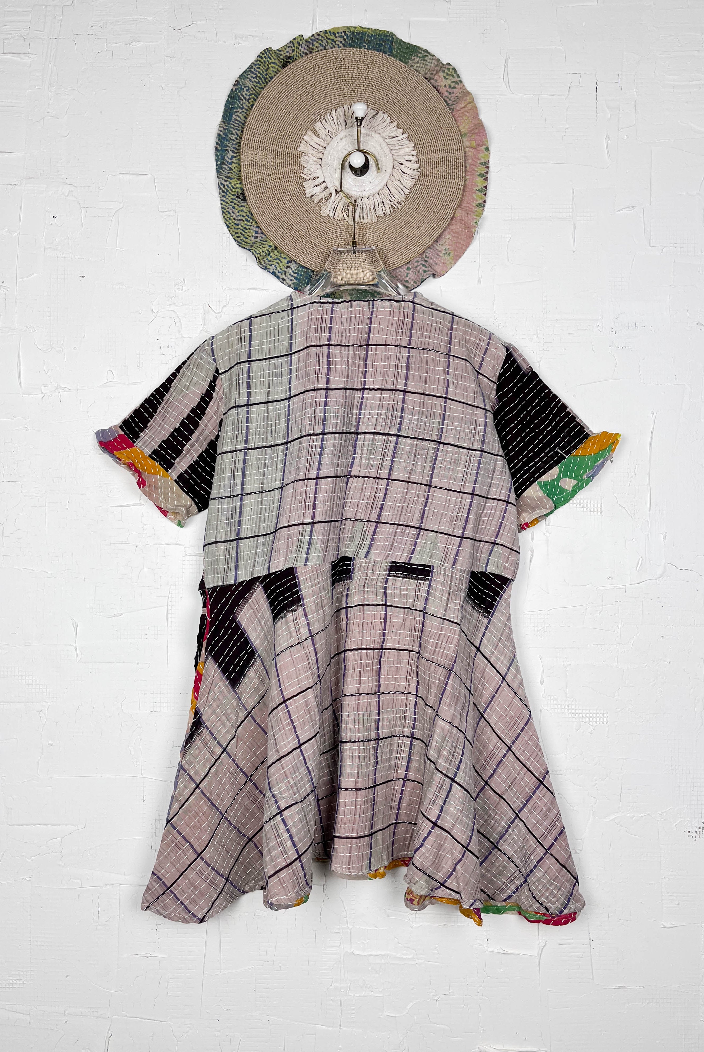 Sustainable Kantha dress - Love Protect Sustain