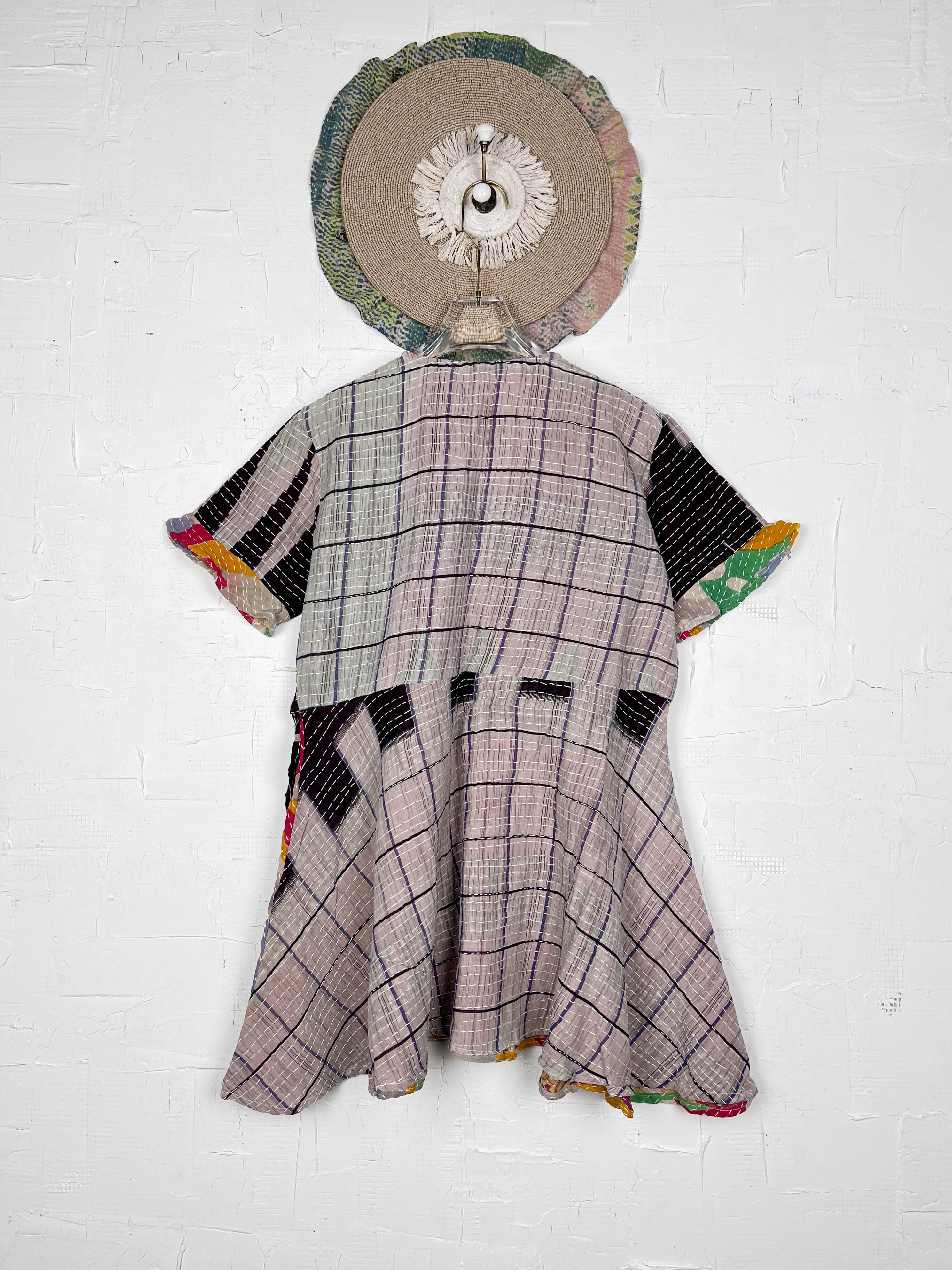 Sustainable Kantha dress - Love Protect Sustain