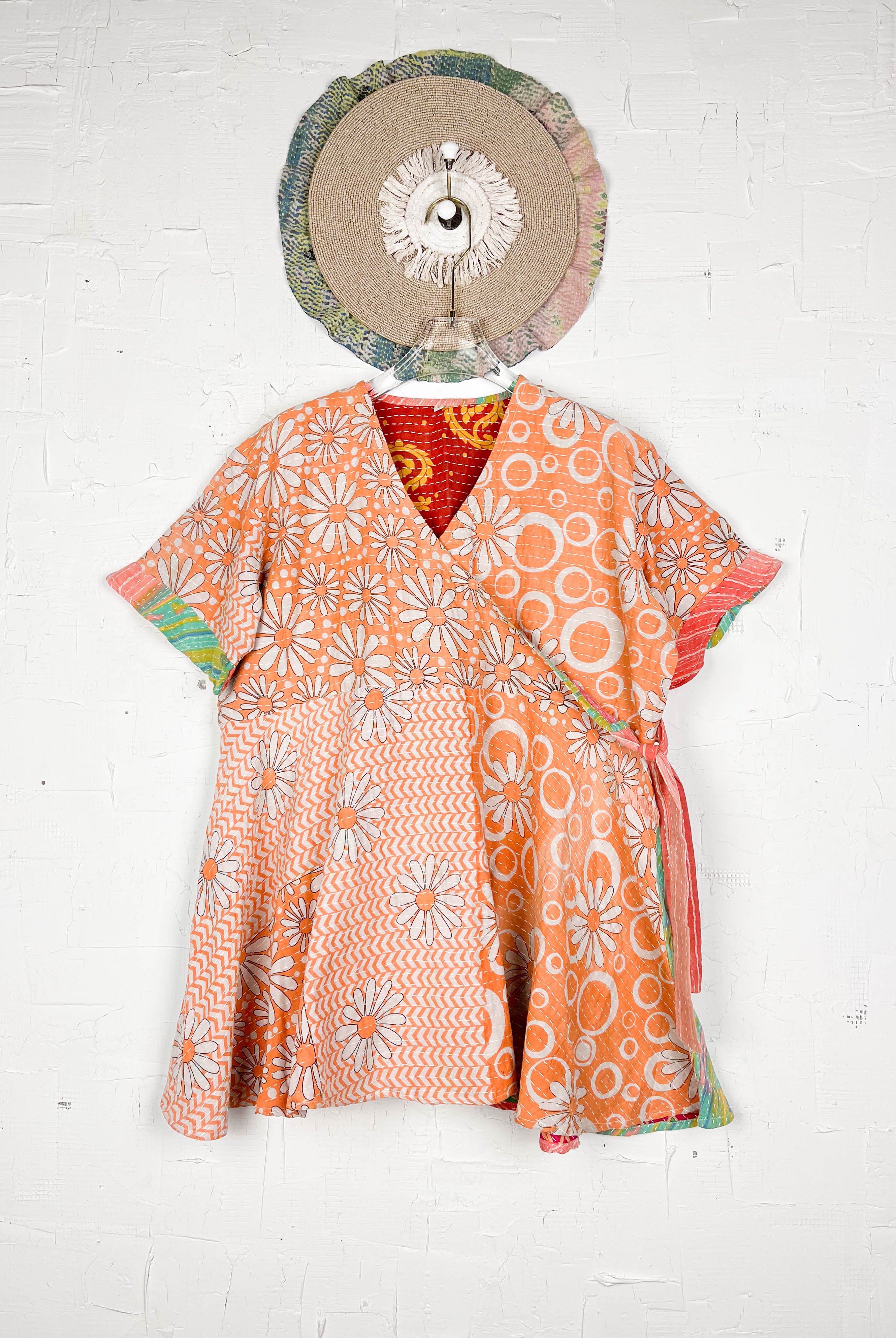 Sustainable Kantha dress- Love Protect Sustain