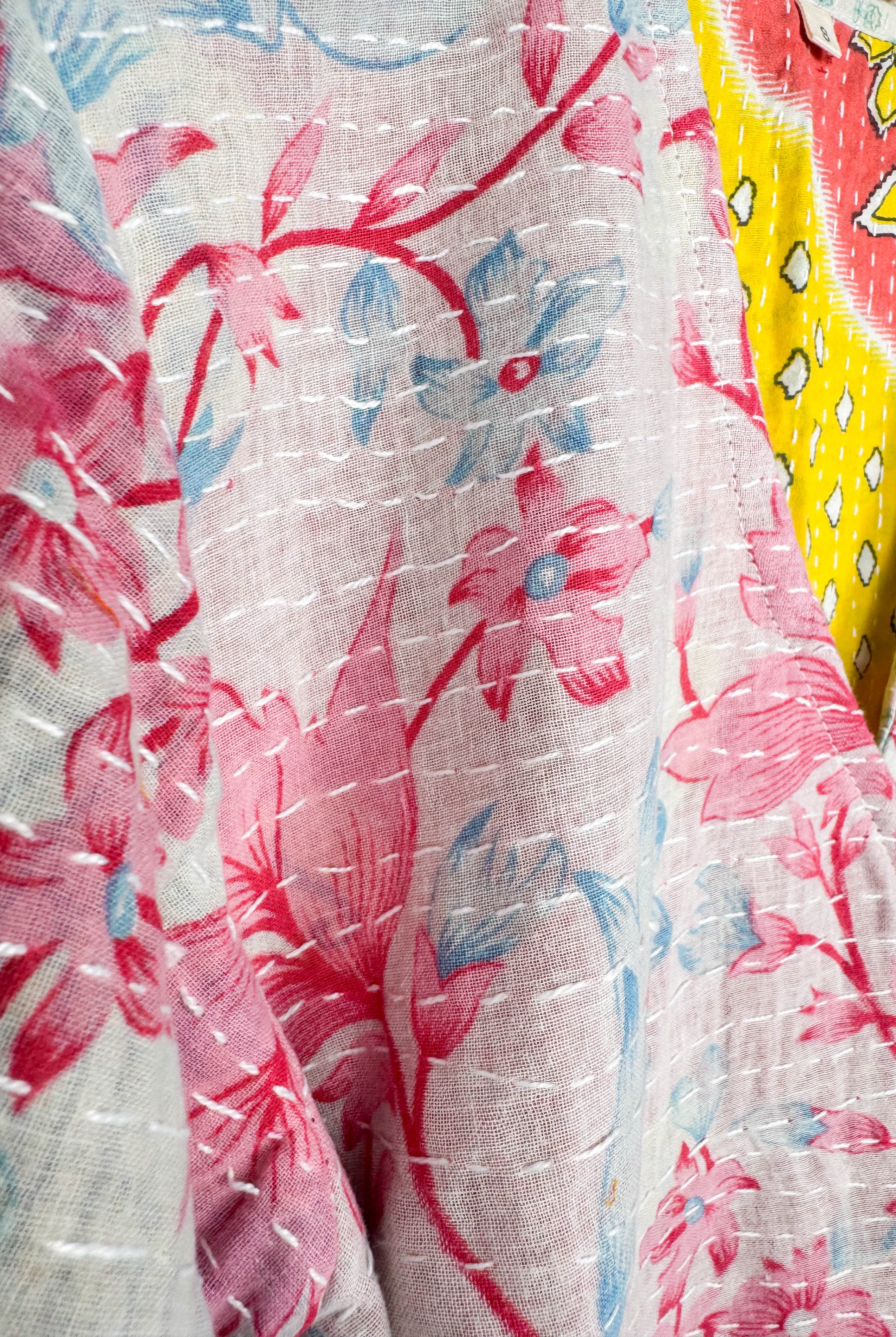 Sustainable Kantha dress - Love Protect Sustain