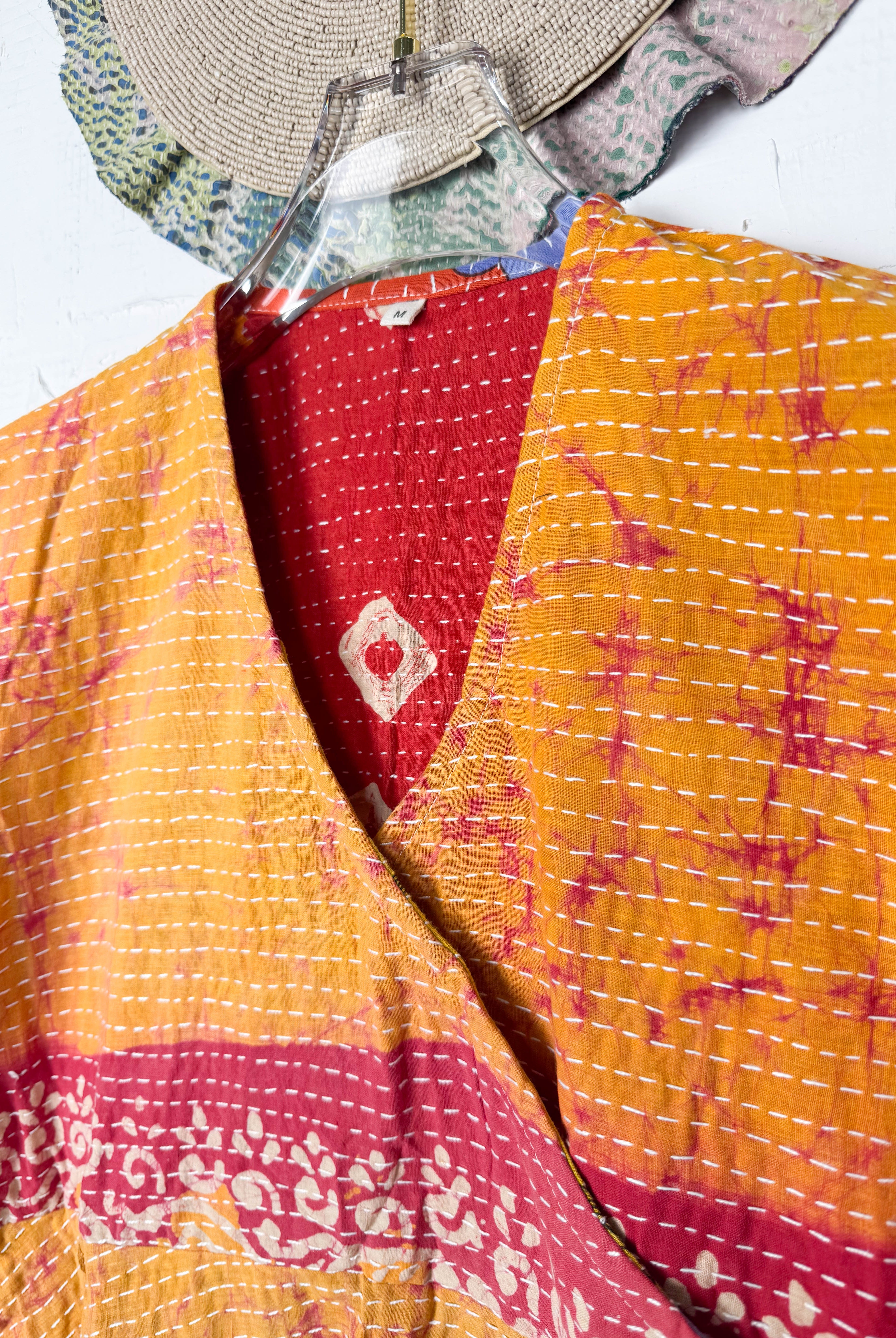 Sustainable Kantha dress - Love Protect Sustain