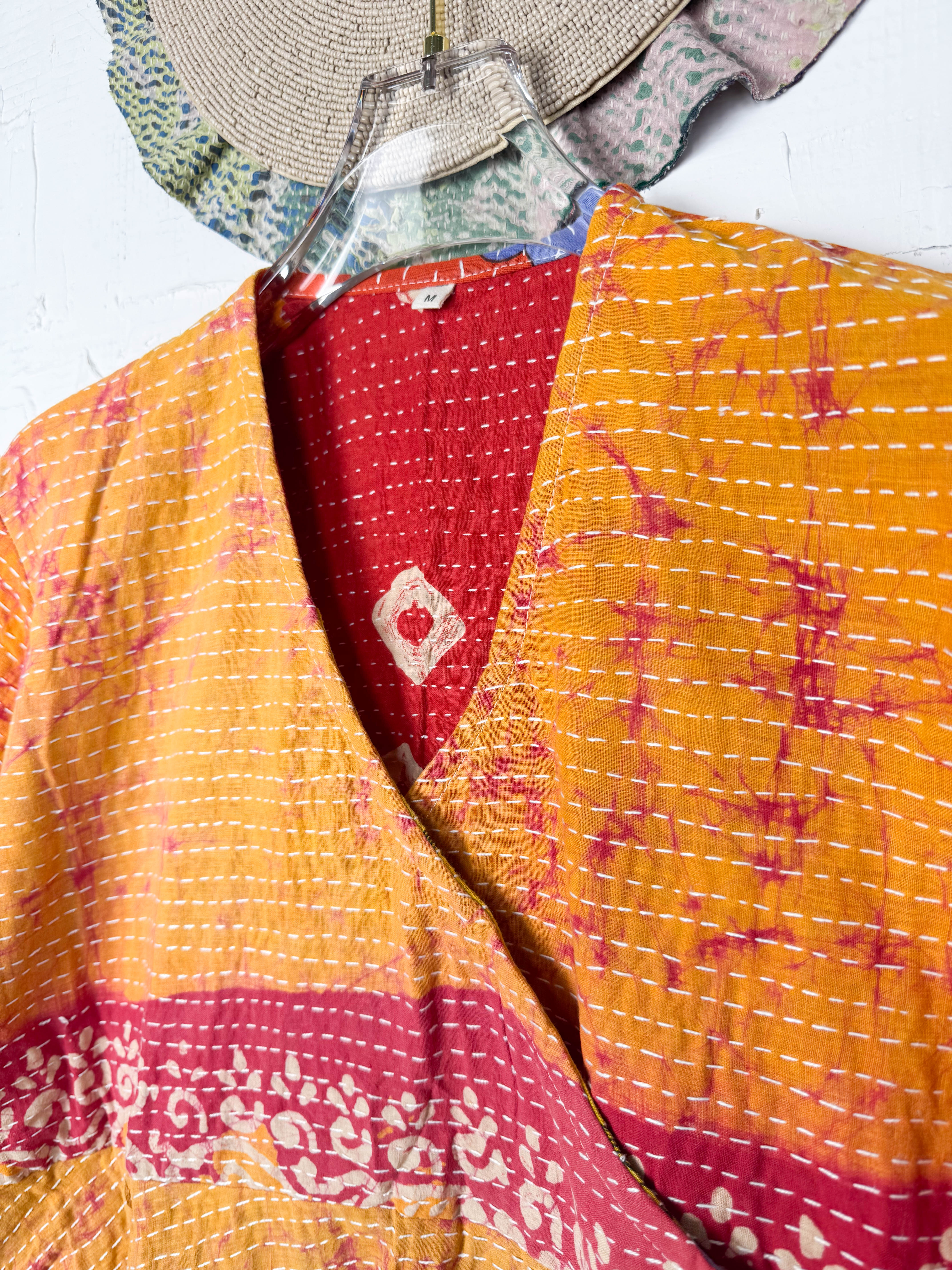 Sustainable Kantha dress - Love Protect Sustain