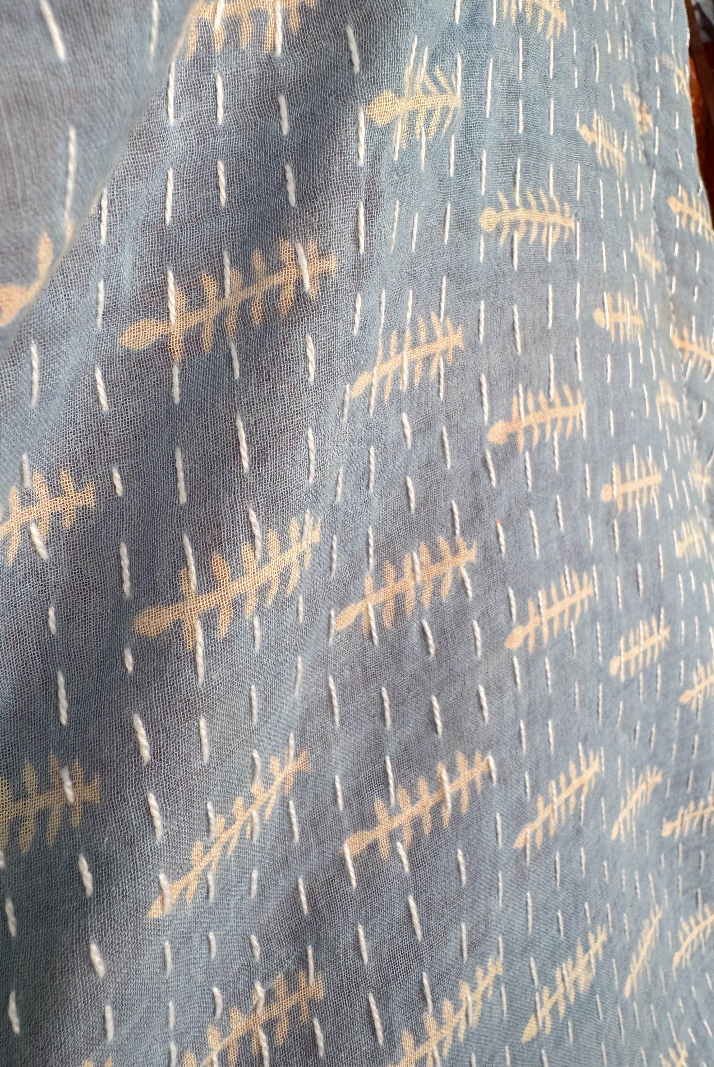 Sustainable Kantha top - Love Protect Sustain