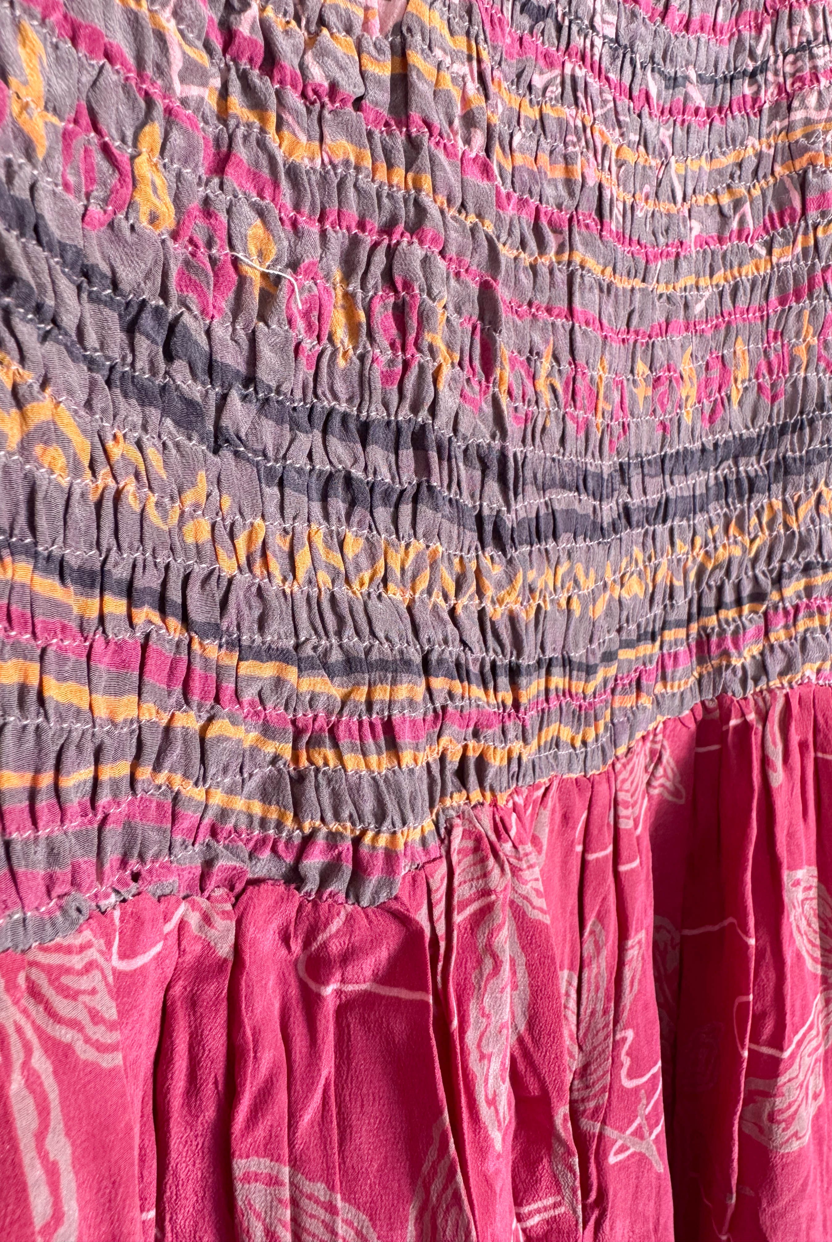 Sustainable boho dress - Love Protect Sustain