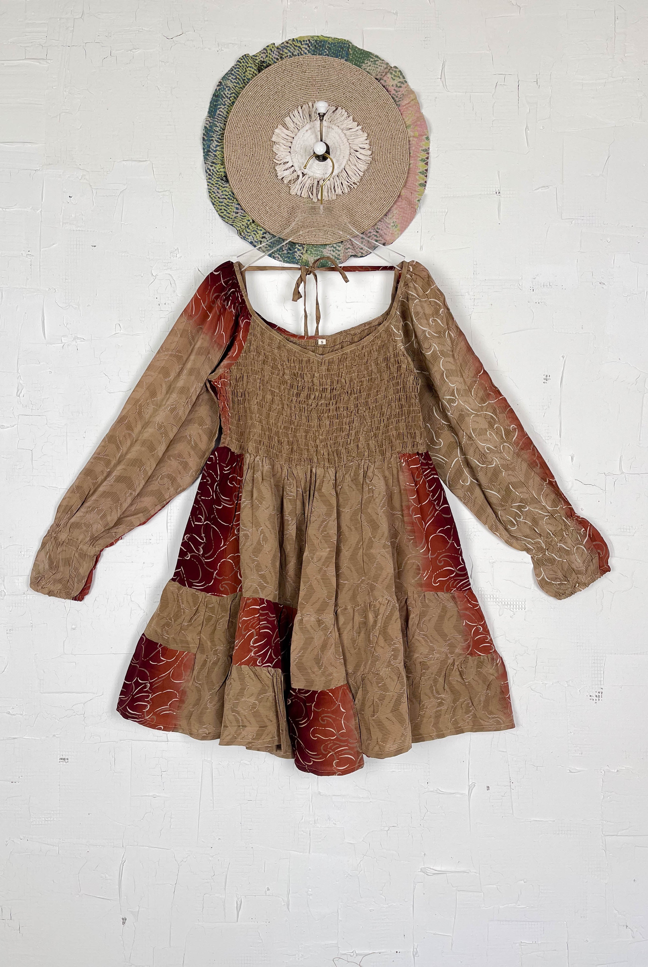 Sustainable boho dress - Love Protect Sustain