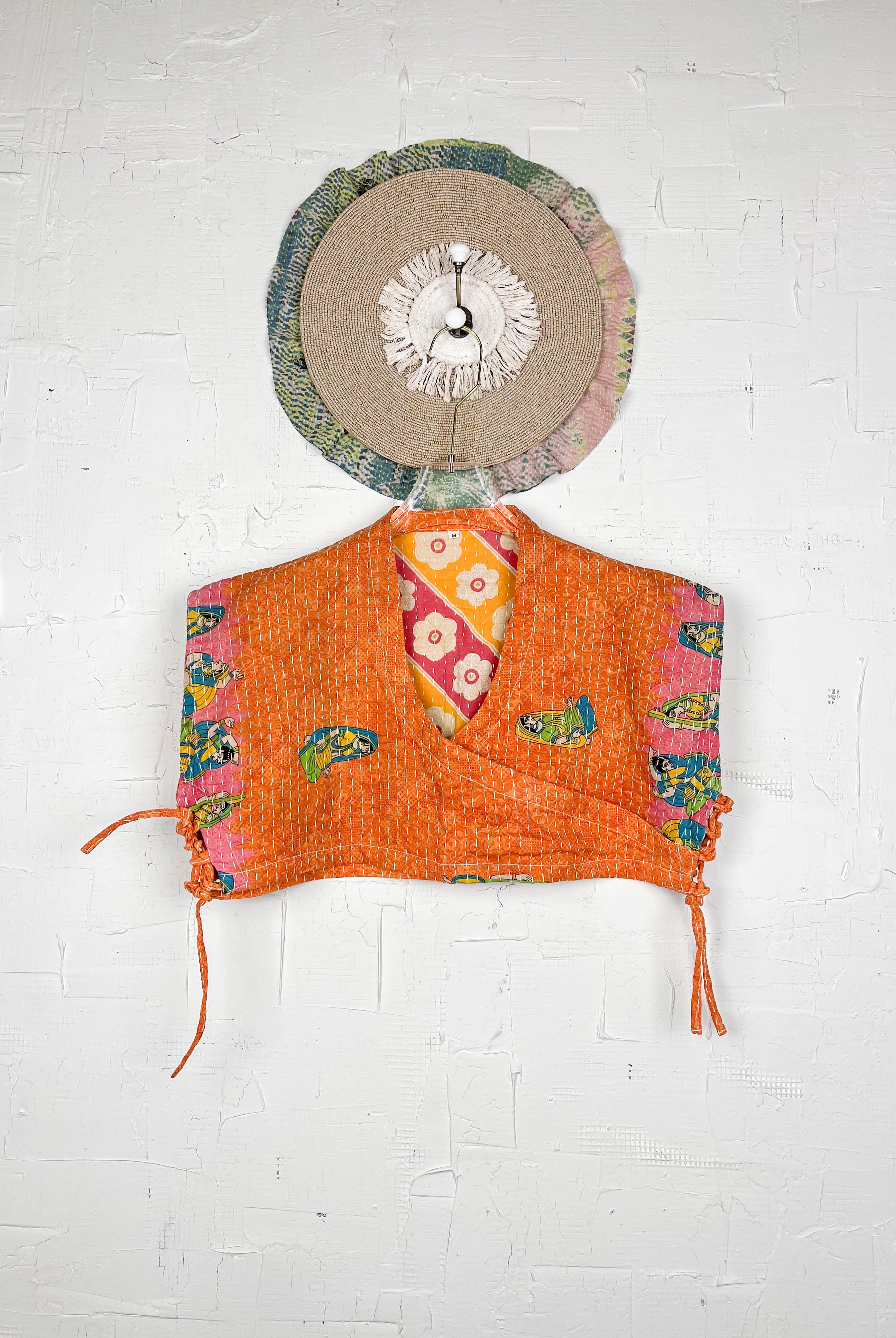 Sustainable crop top - Love Protect Sustain