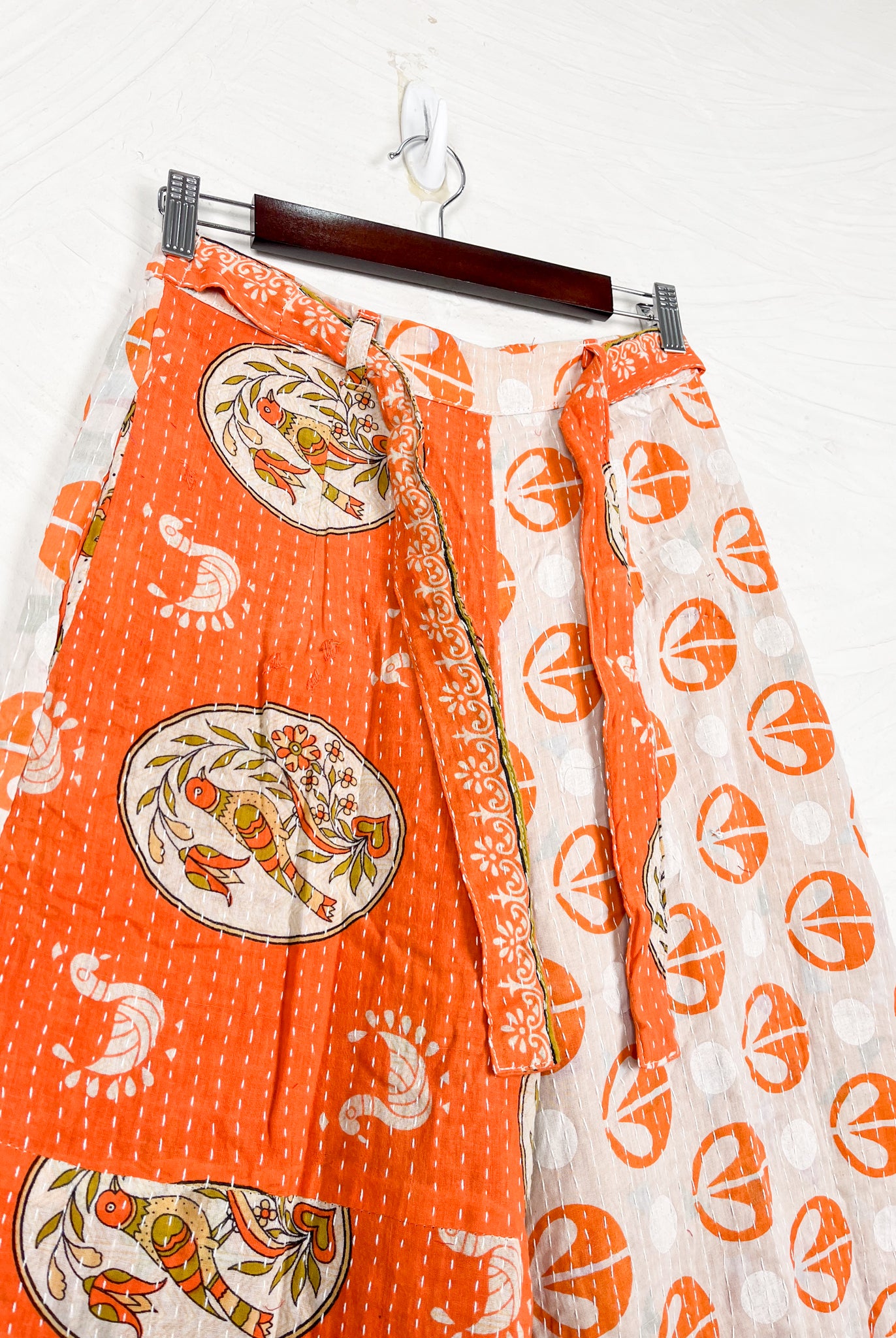 Sustainable kantha pants - Love Protect Sustain