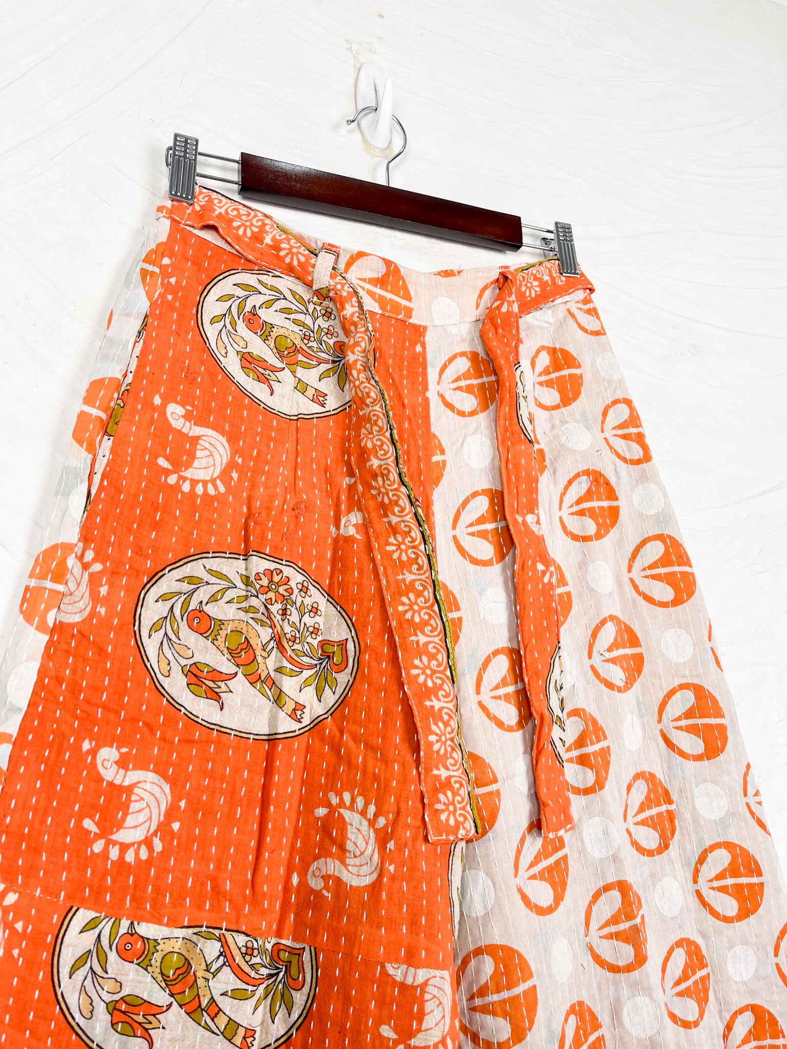 Sustainable kantha pants - Love Protect Sustain