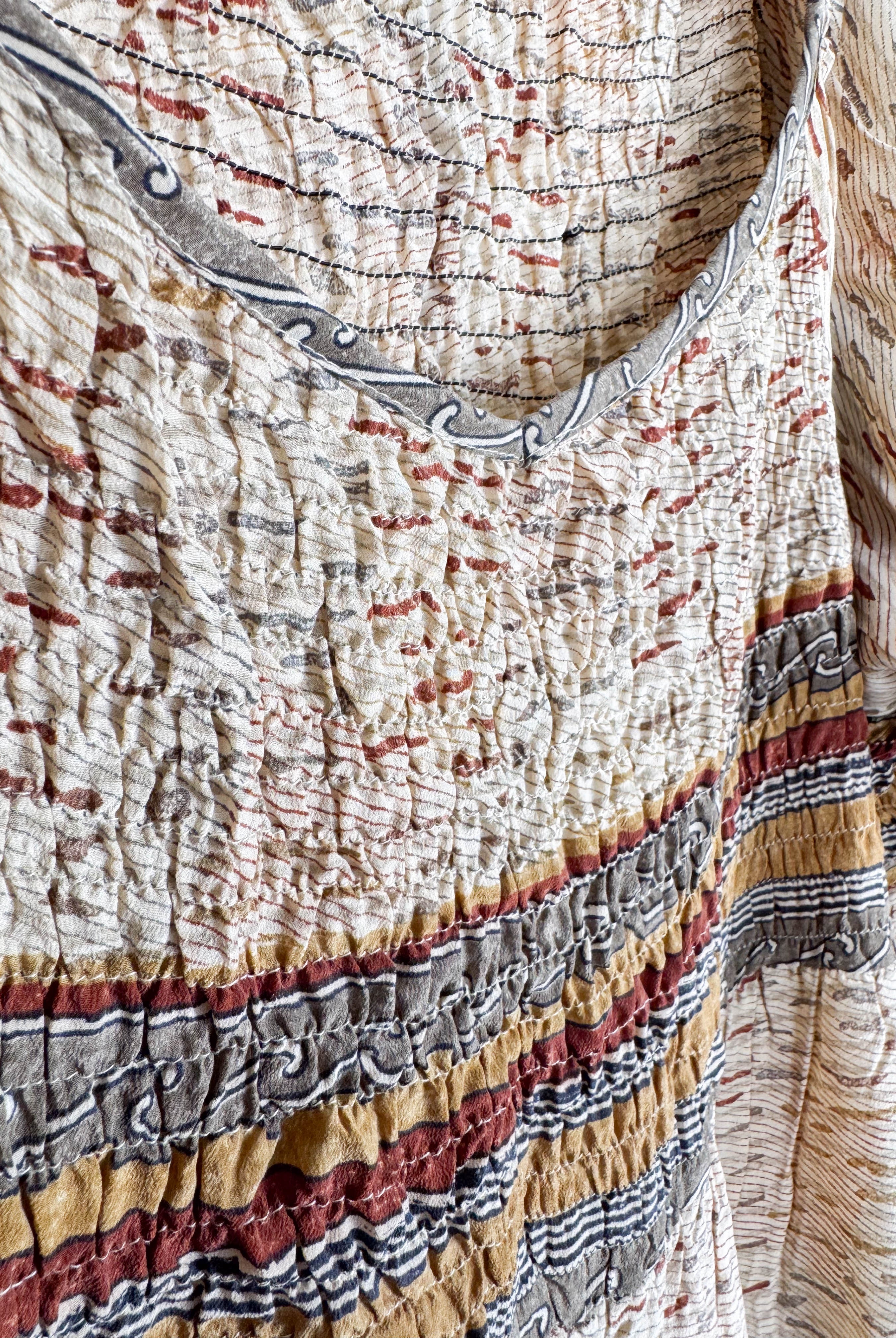 Sustainable silk dress - Love Protect Sustain