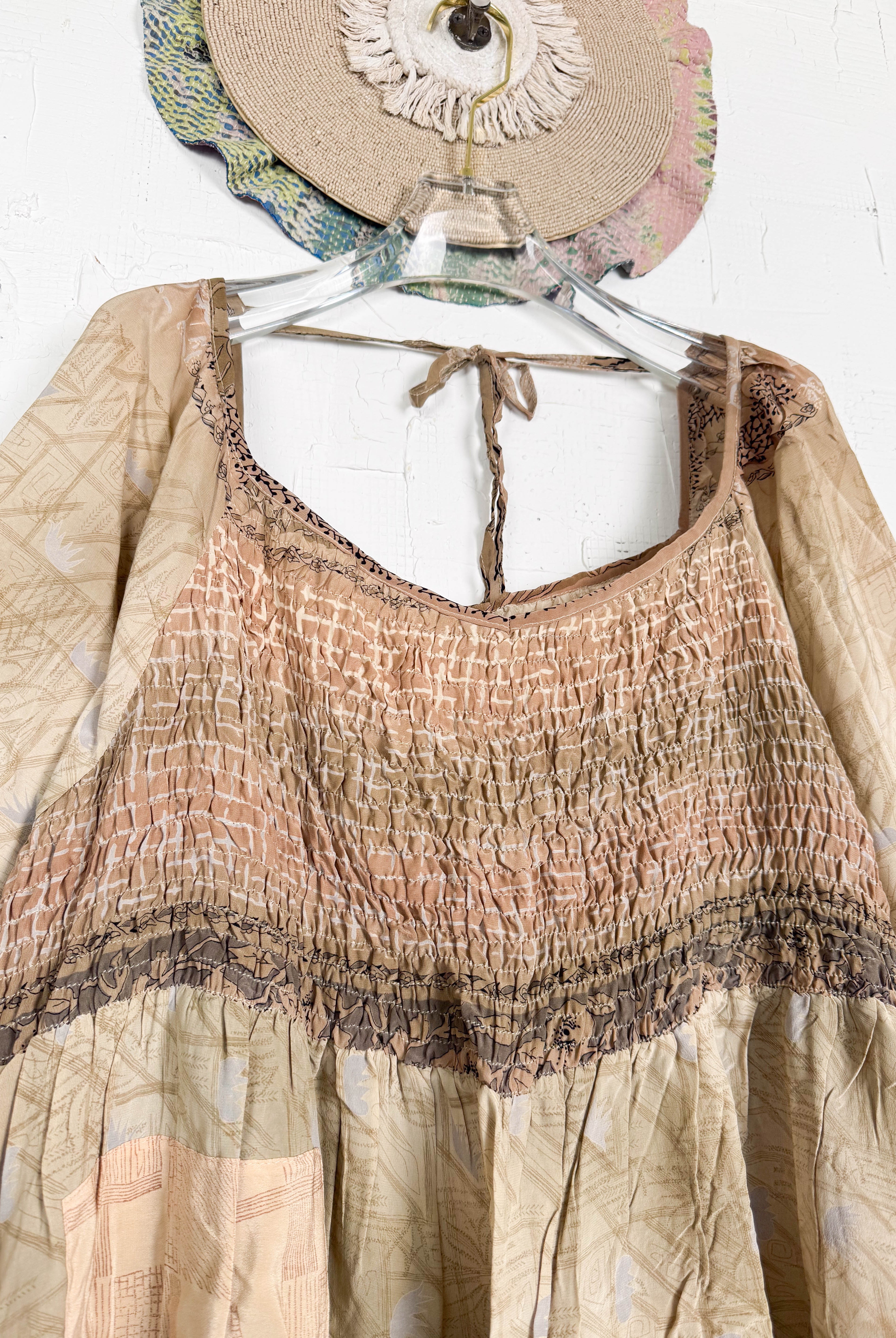 Sustainable silk dress - Love Protect Sustain