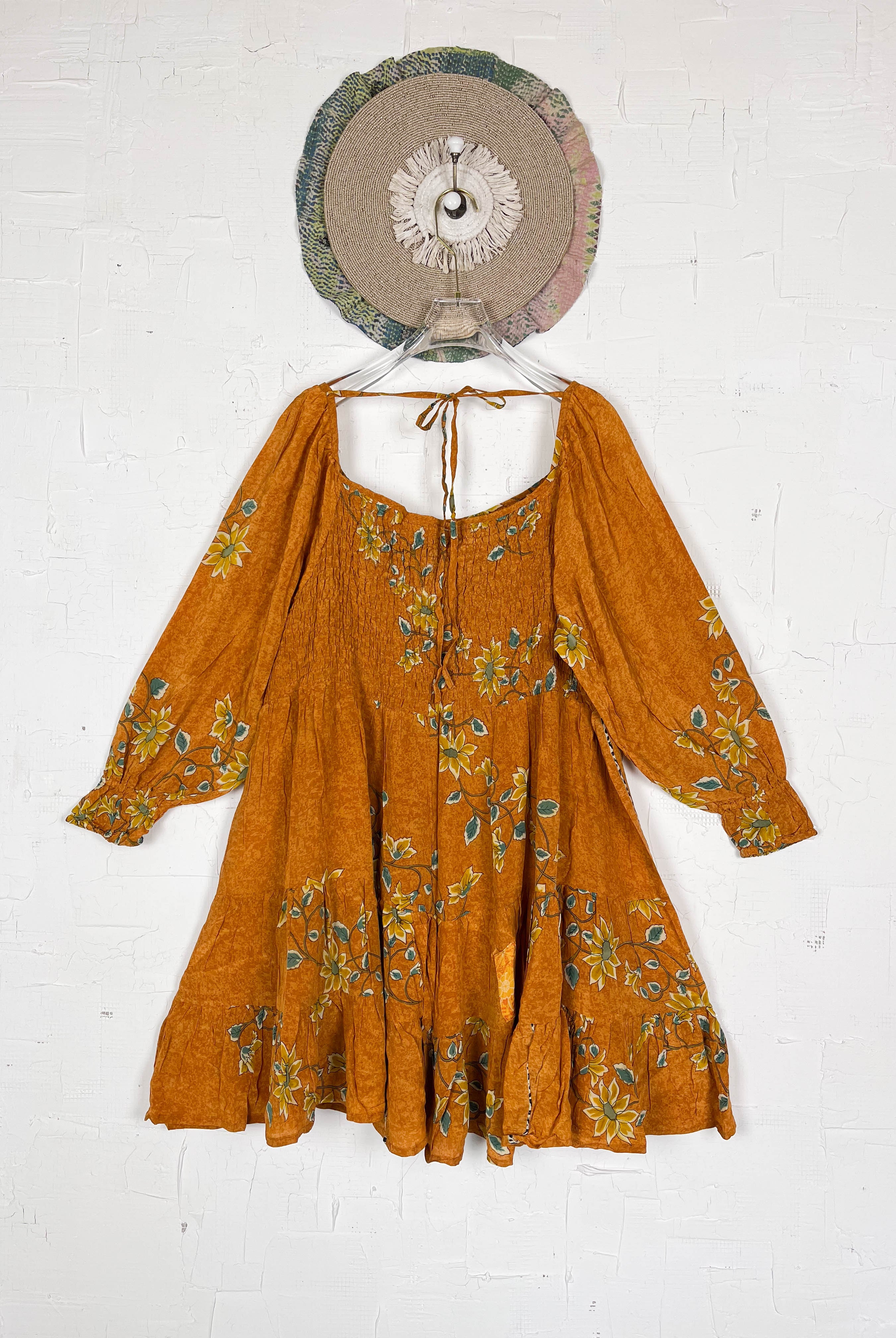 Sustainable silk dress - Love Protect Sustain