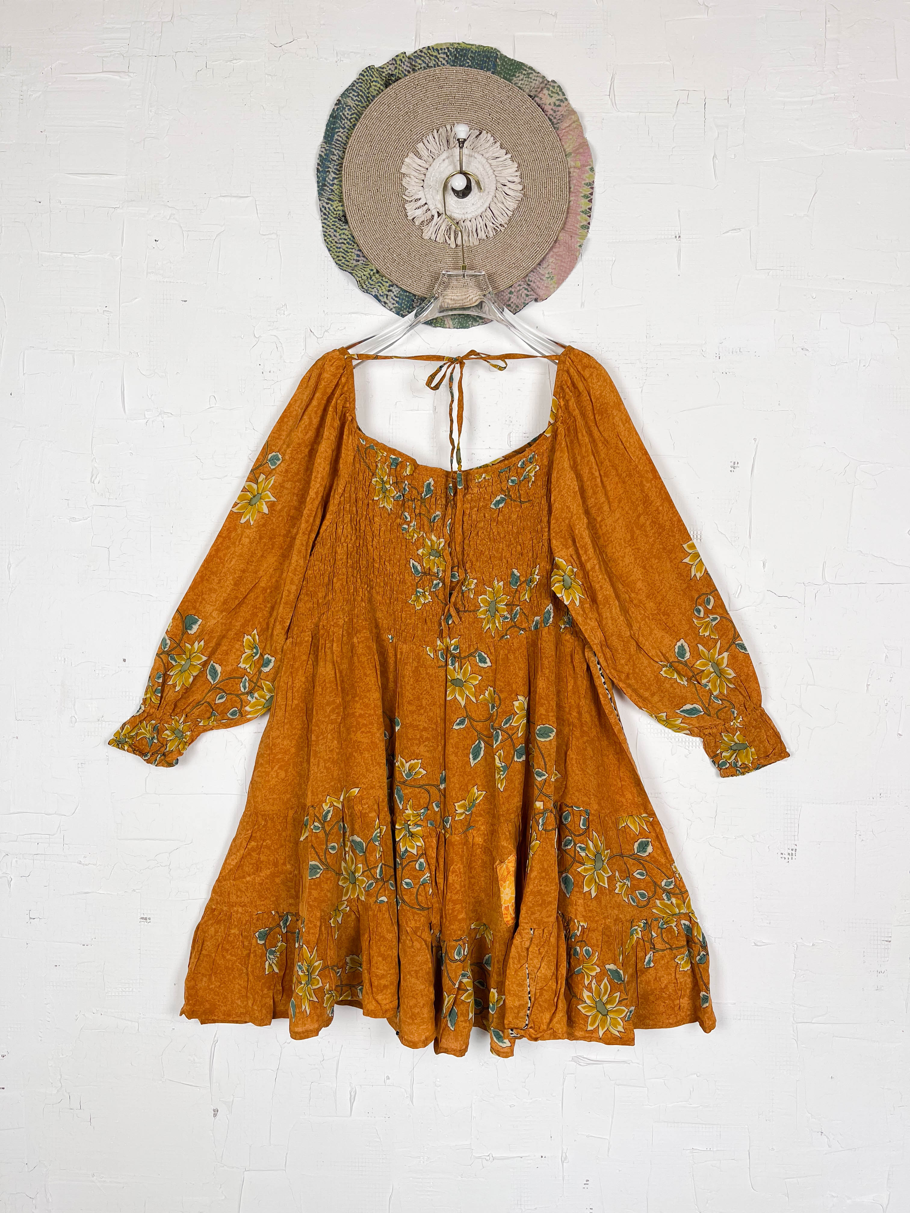 Sustainable silk dress - Love Protect Sustain