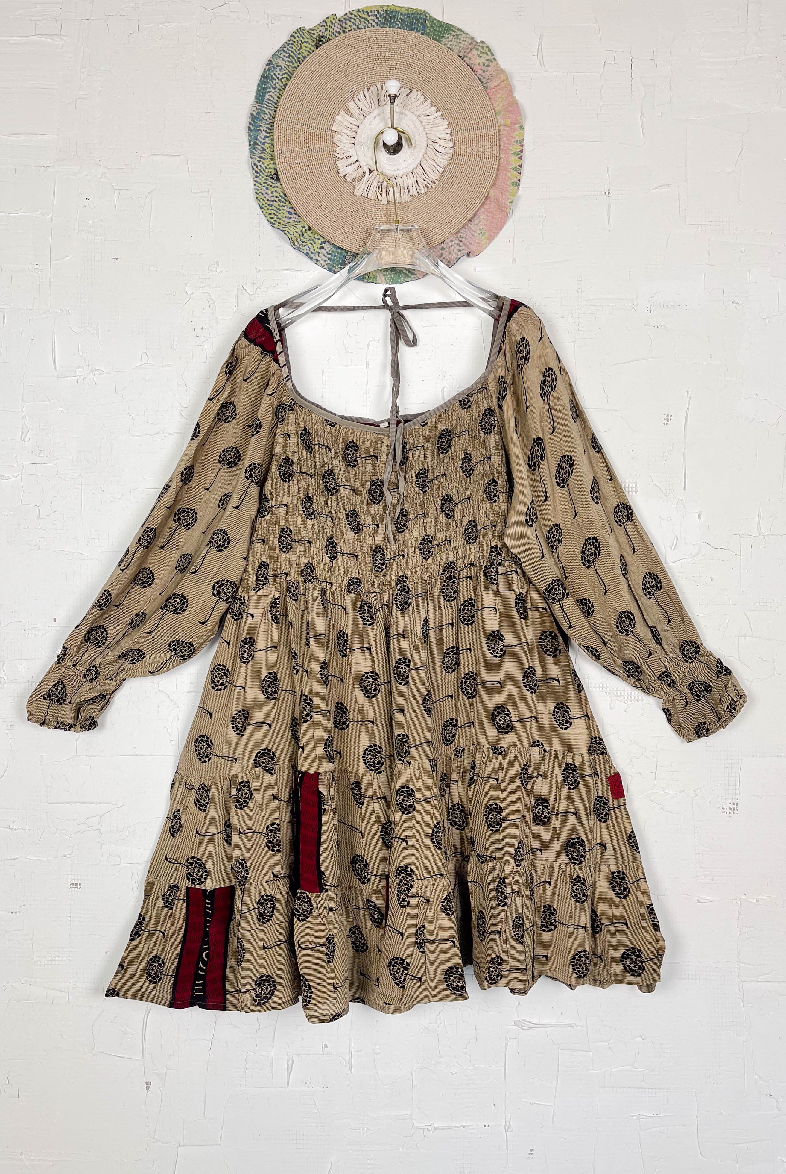 Sustainable silk dress - Love Protect Sustain