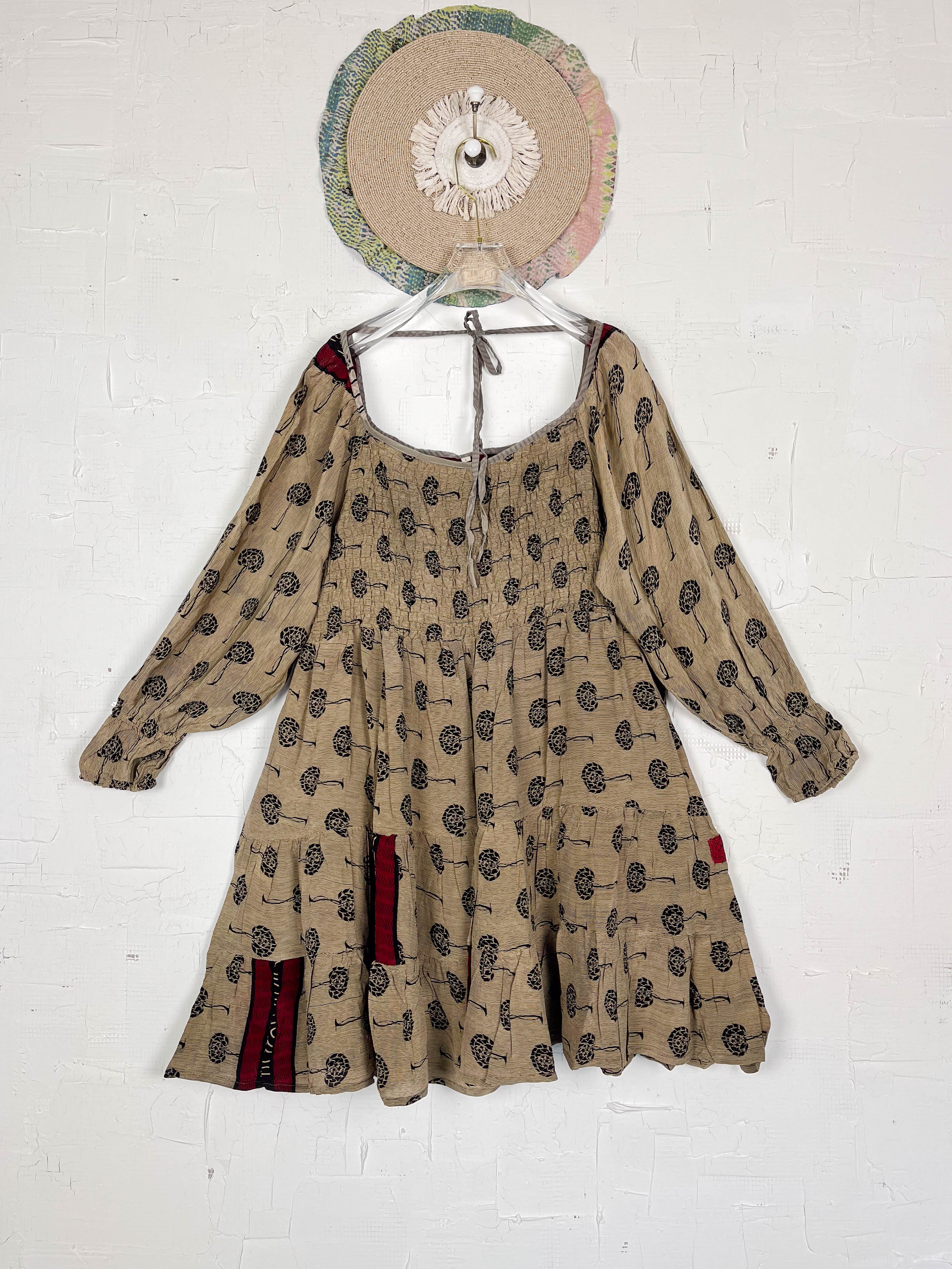 Sustainable silk dress - Love Protect Sustain