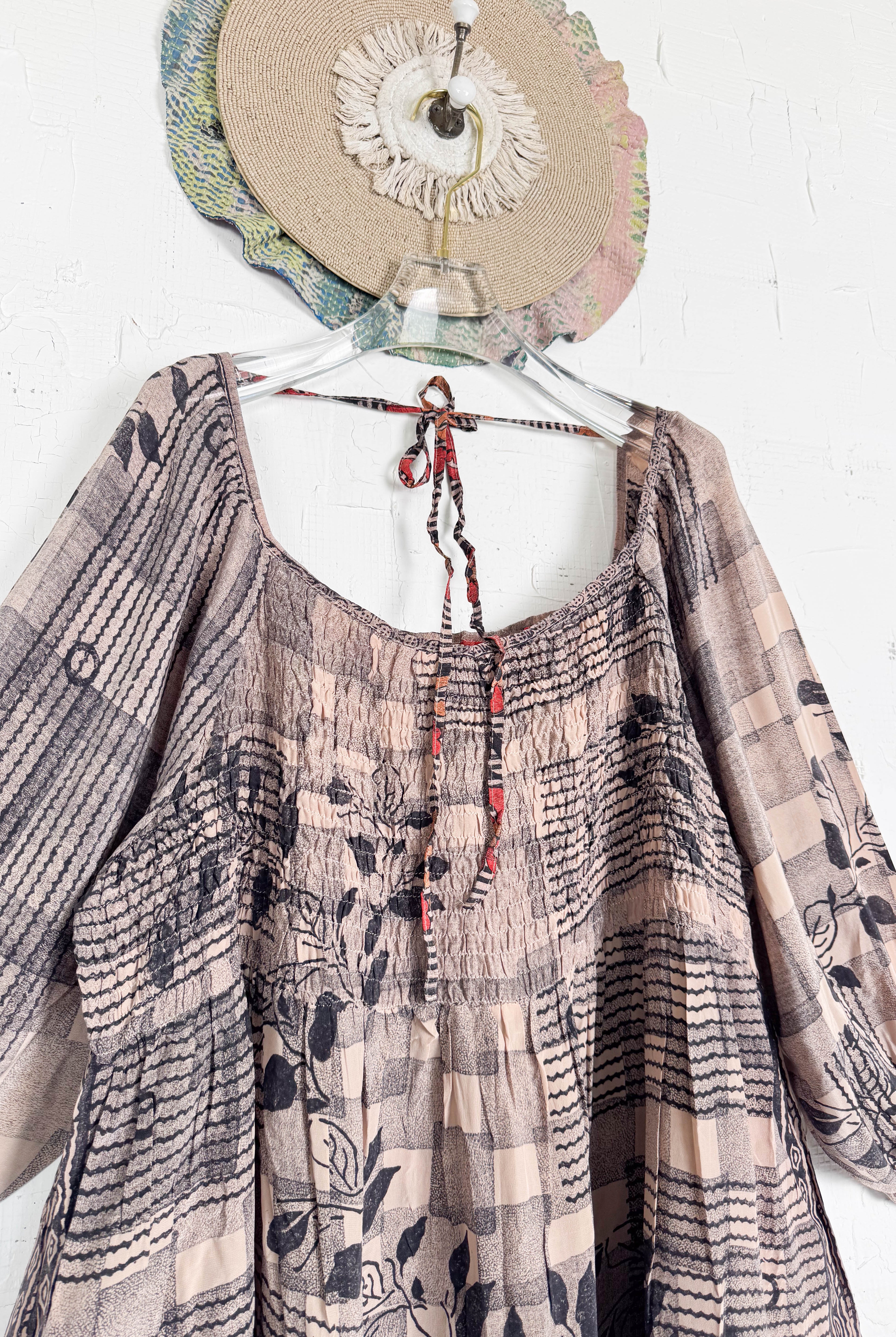 Sustainable silk dress - Love Protect Sustain