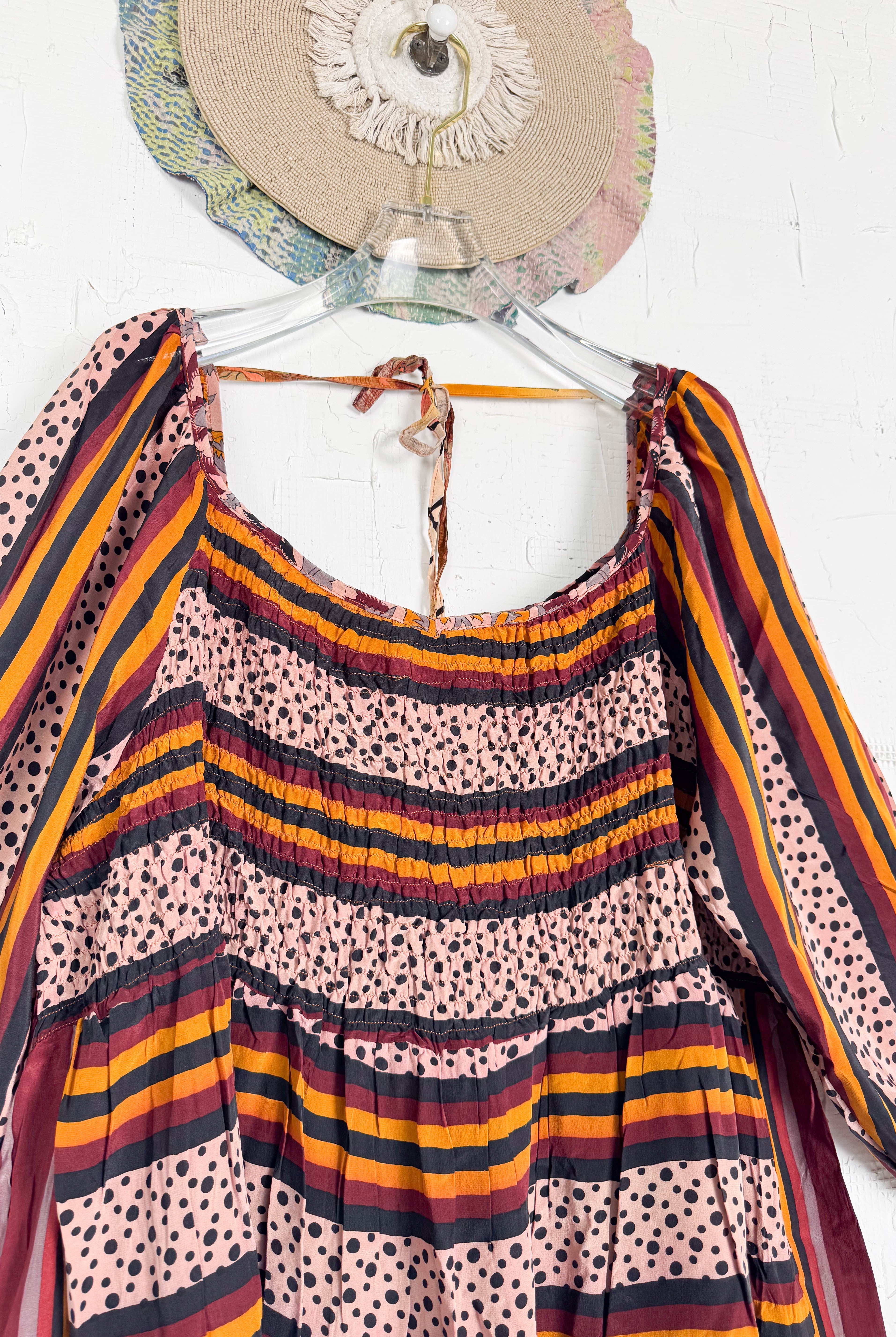 Sustainable silk dress - Love Protect Sustain