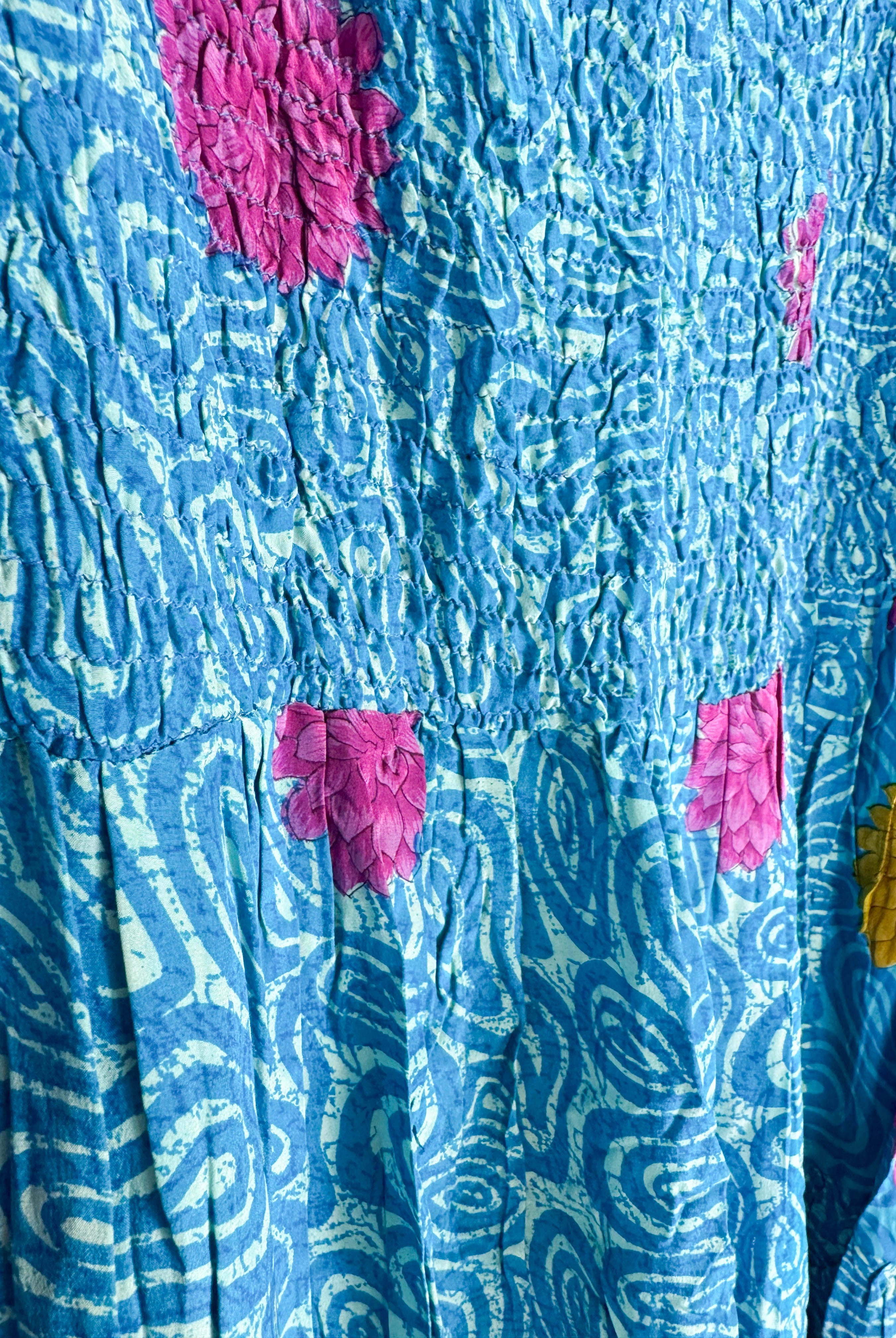 Sustainable silk dress - Love Protect Sustain