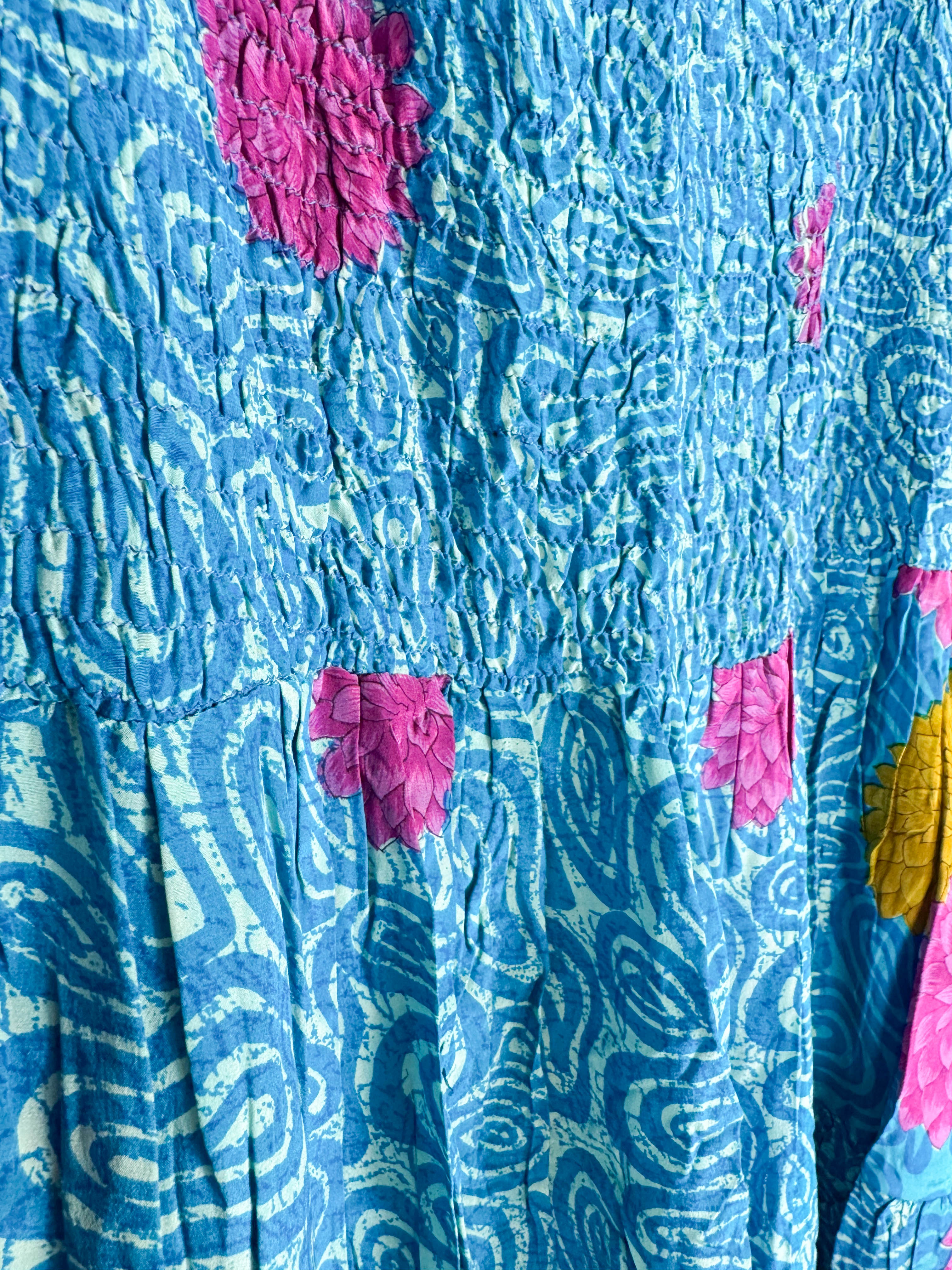 Sustainable silk dress - Love Protect Sustain