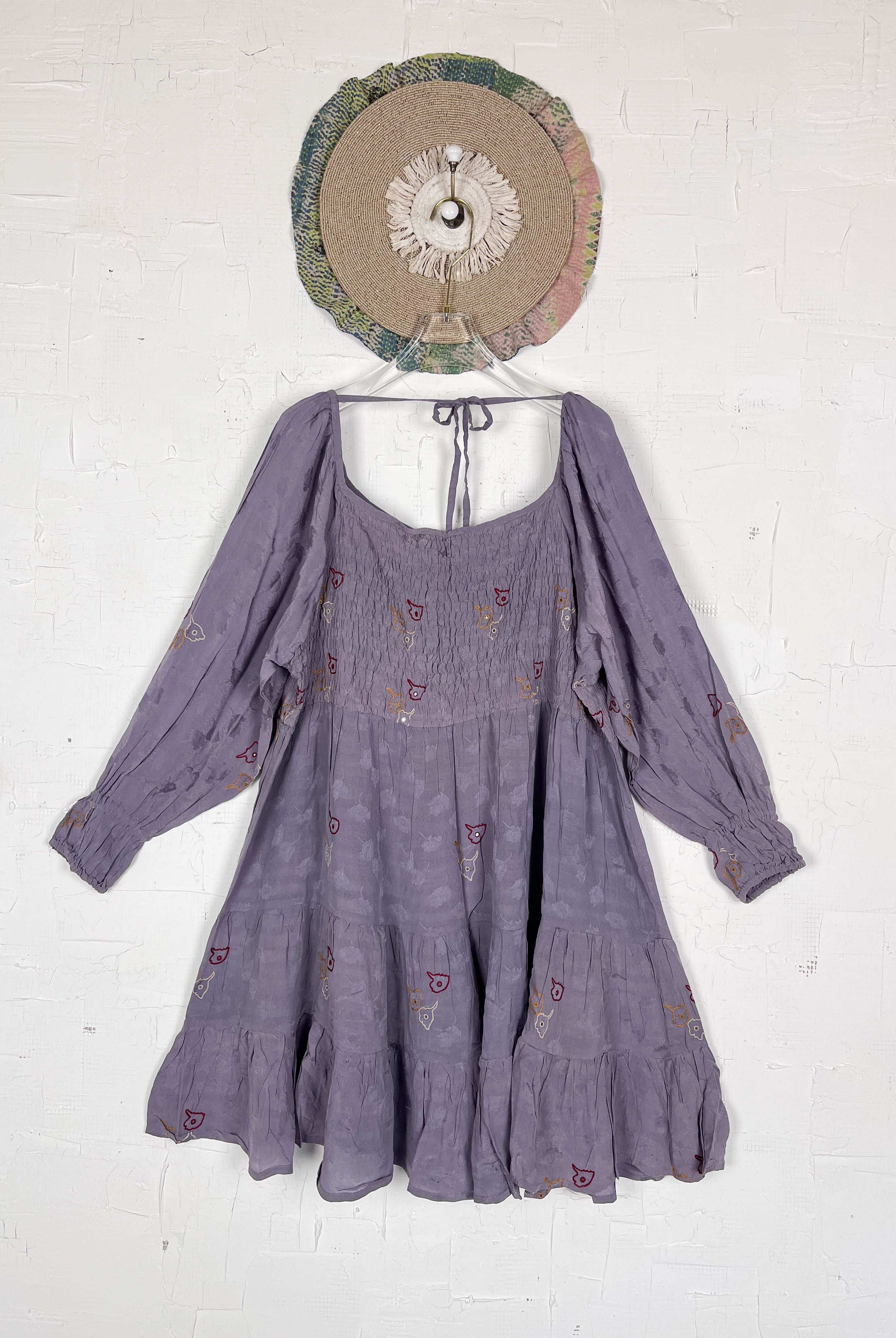 Sustainable silk dress - Love Protect Sustain