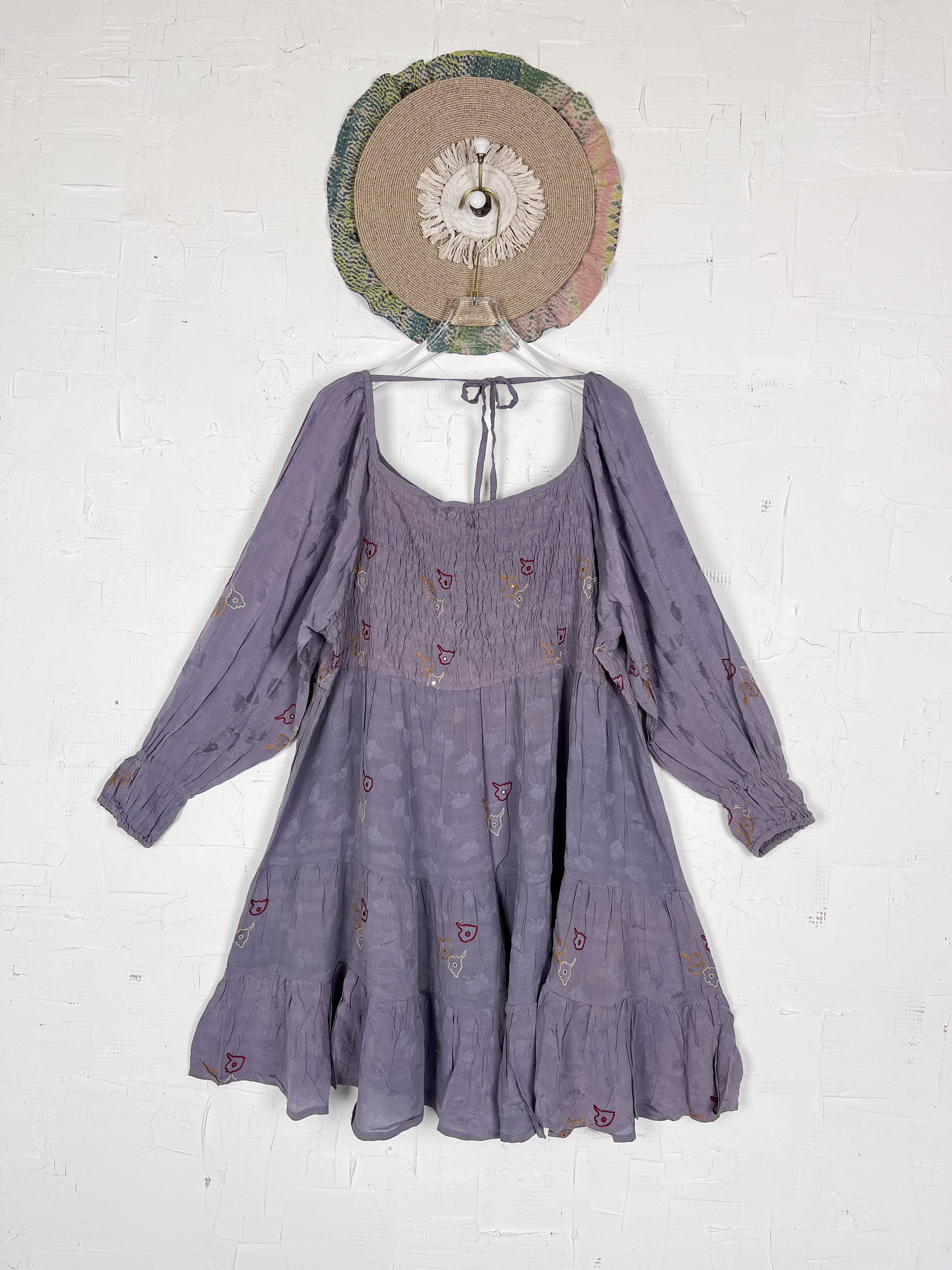 Sustainable silk dress - Love Protect Sustain