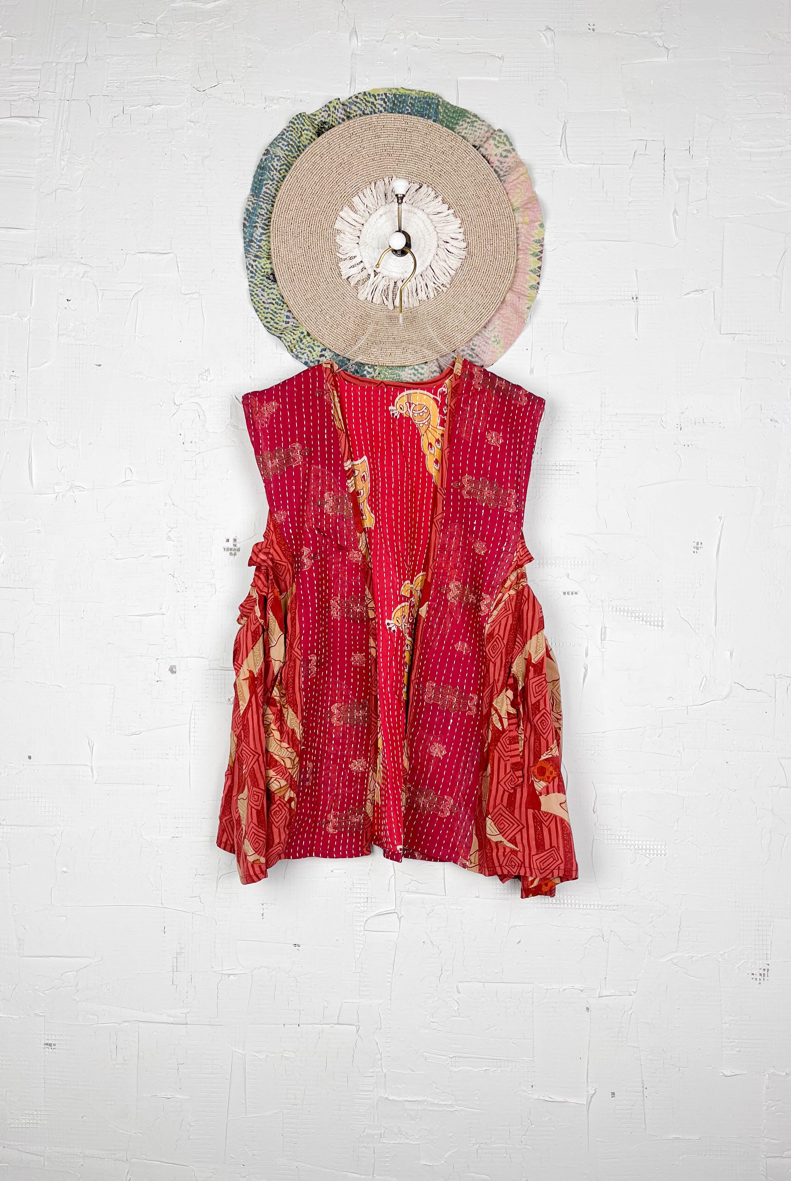 Sustainable silk vest - Love Protect Sustain