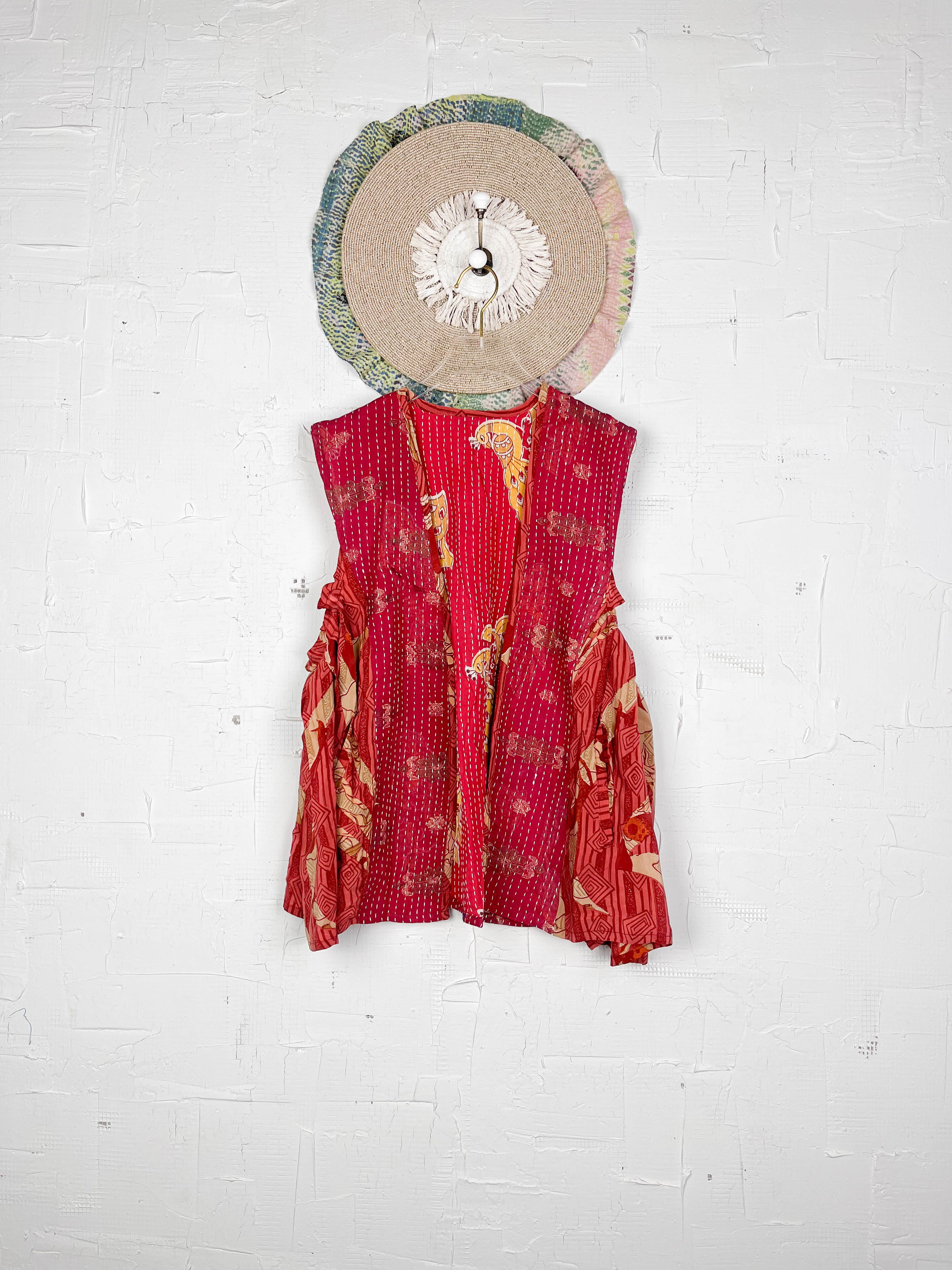 Sustainable silk vest - Love Protect Sustain