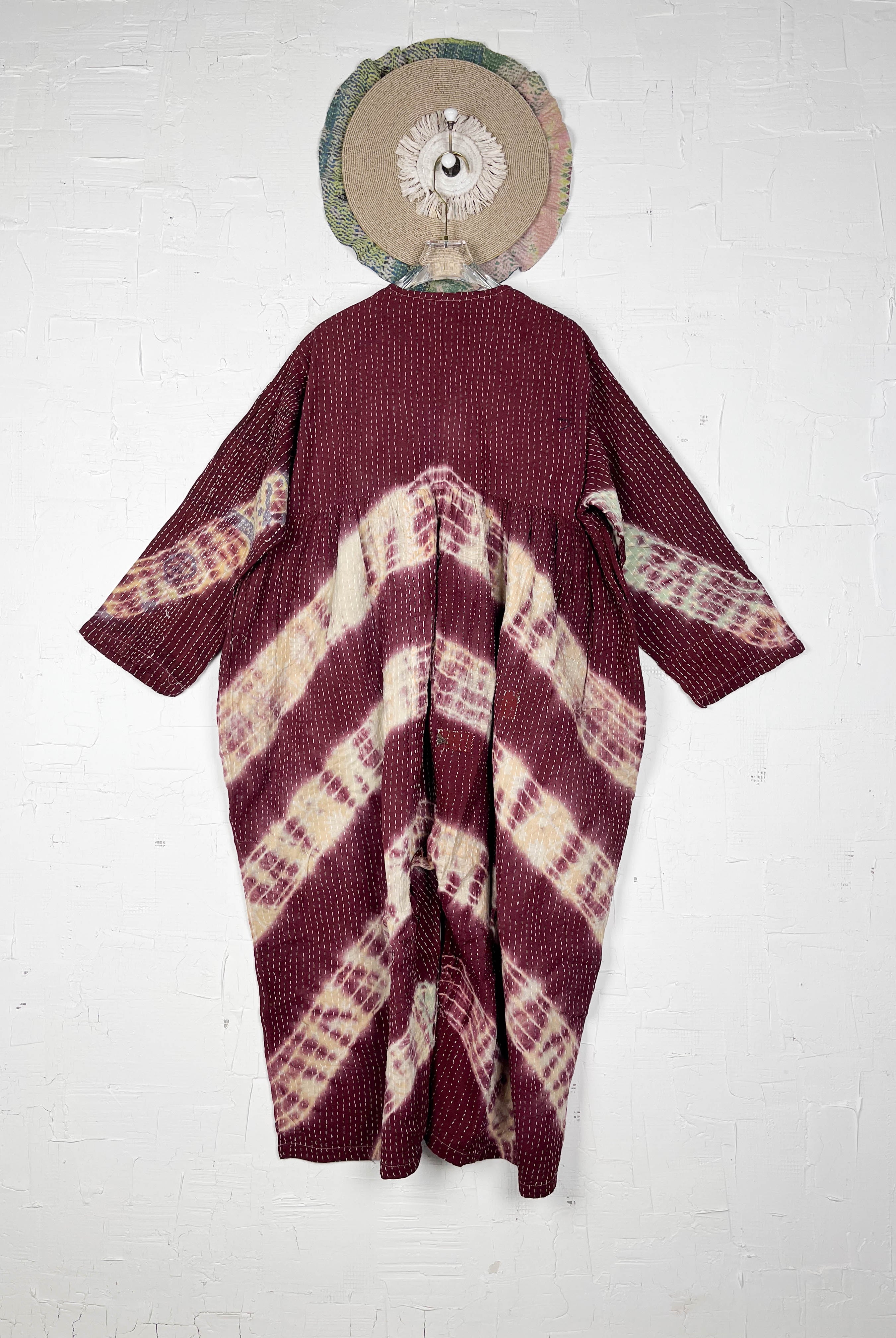 Tie-dye kantha jumpsuit - Love Protect Sustain