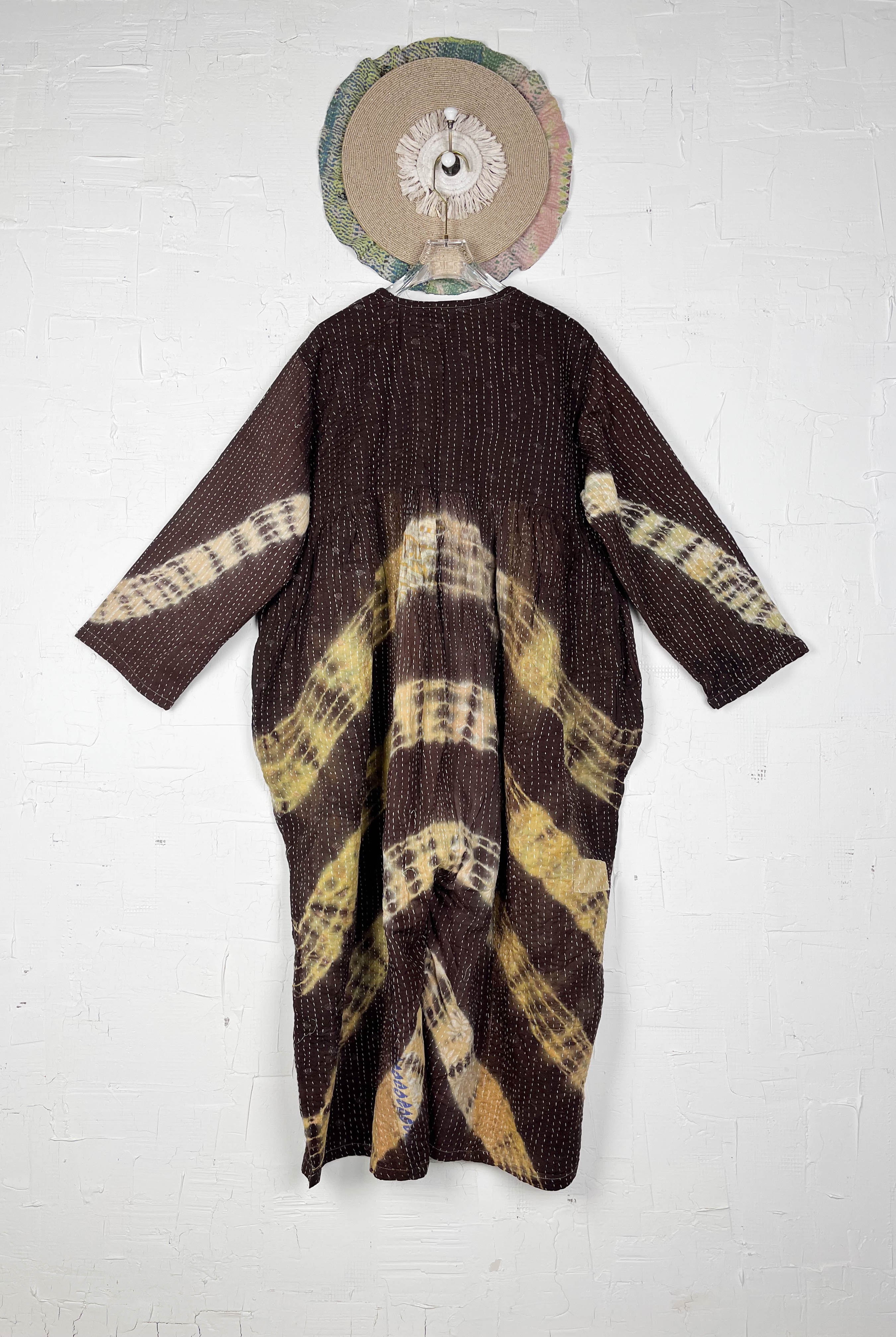 Tie-dye kantha jumpsuit - Love Protect Sustain