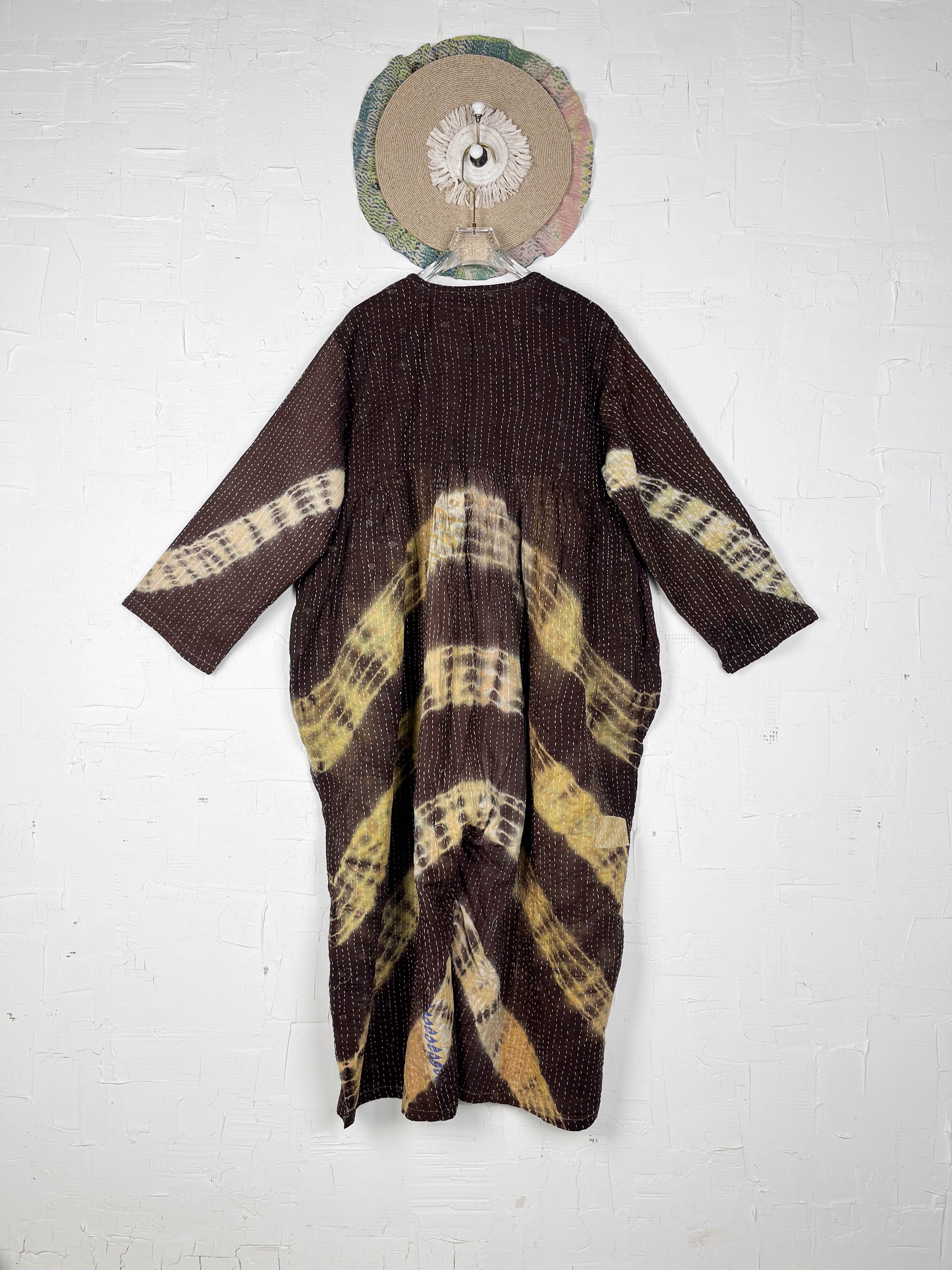 Tie-dye kantha jumpsuit - Love Protect Sustain