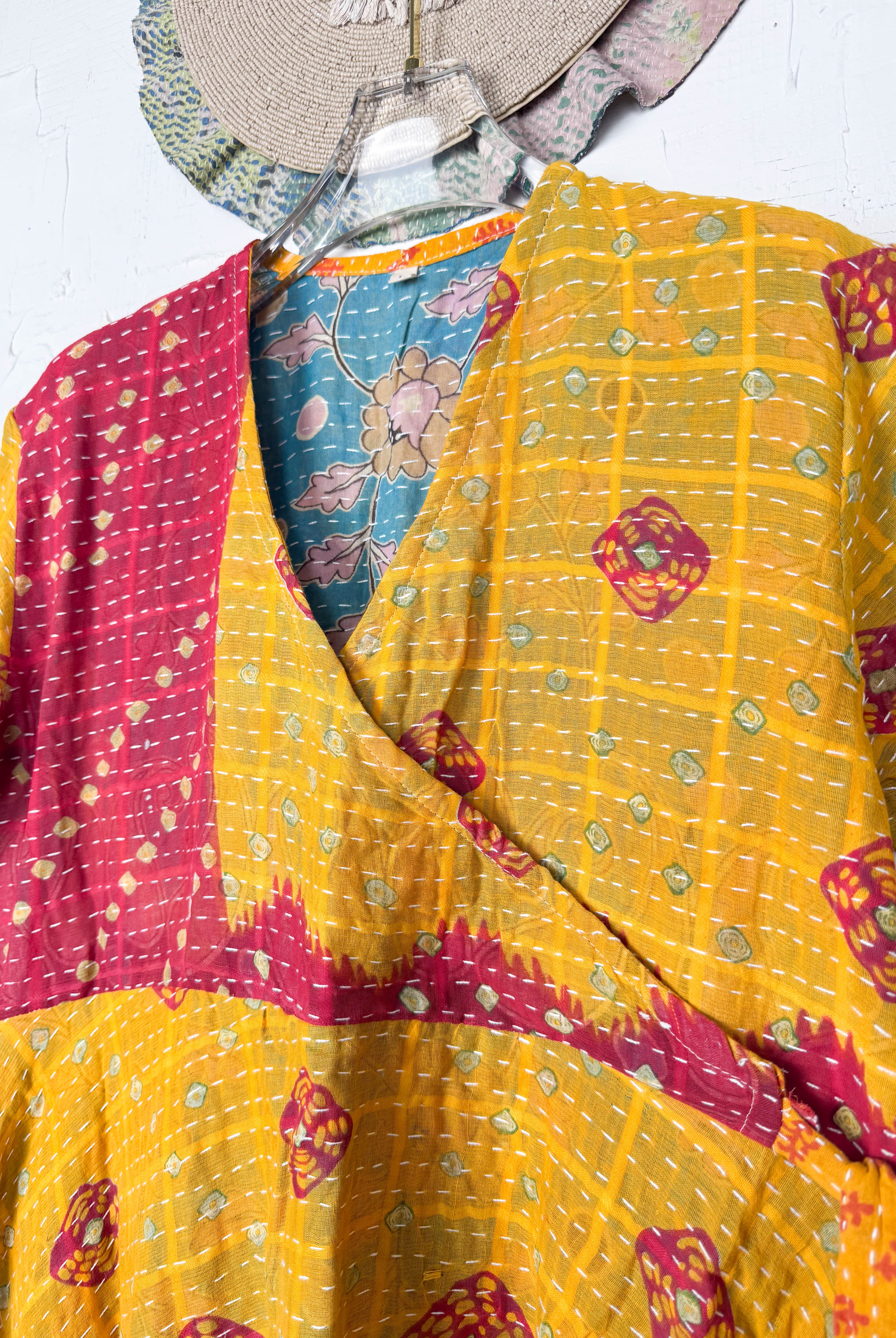 Tie-waist wrap dress - Love Protect Sustain