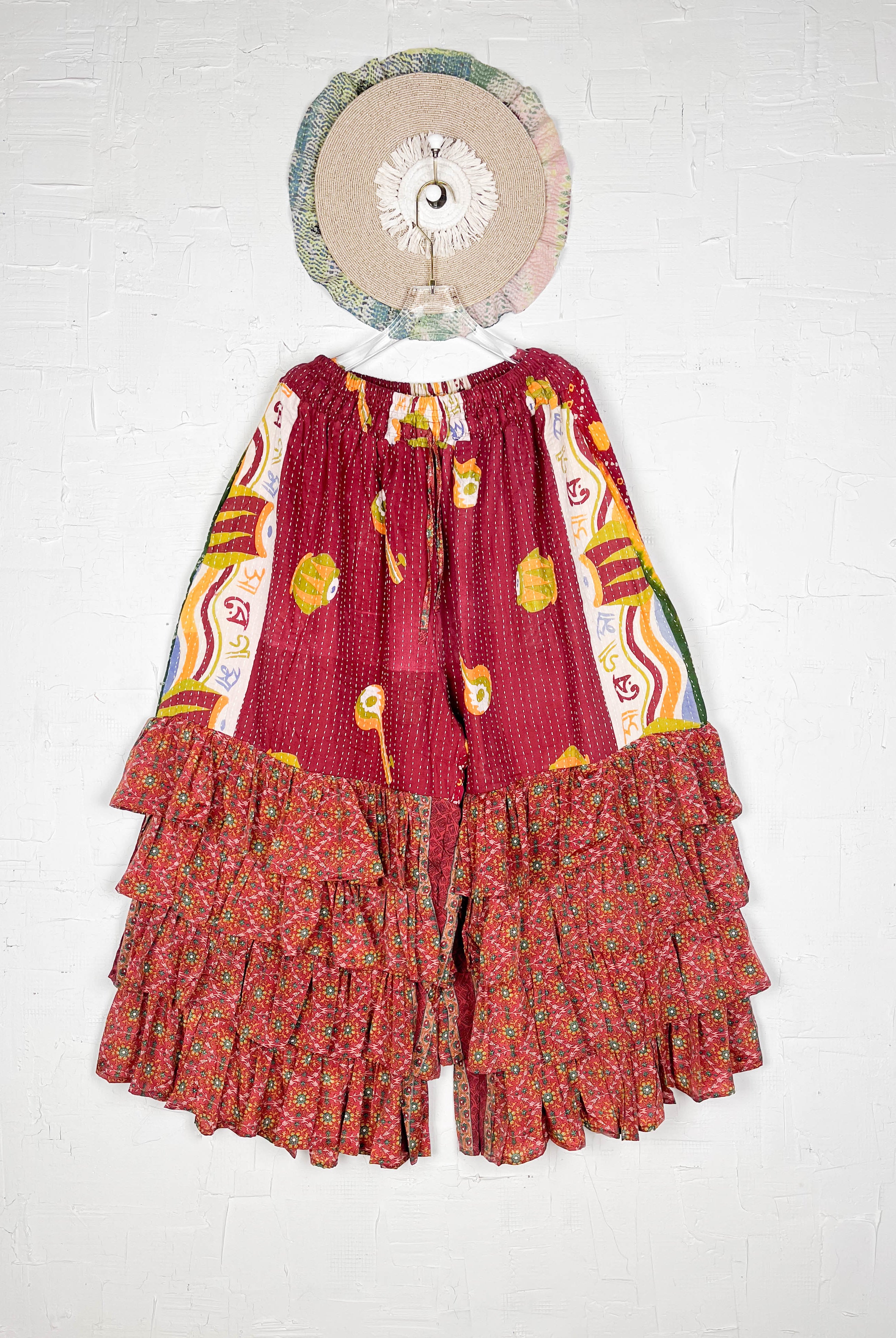 Tiere dwide-leg pants - Love Protect Sustain