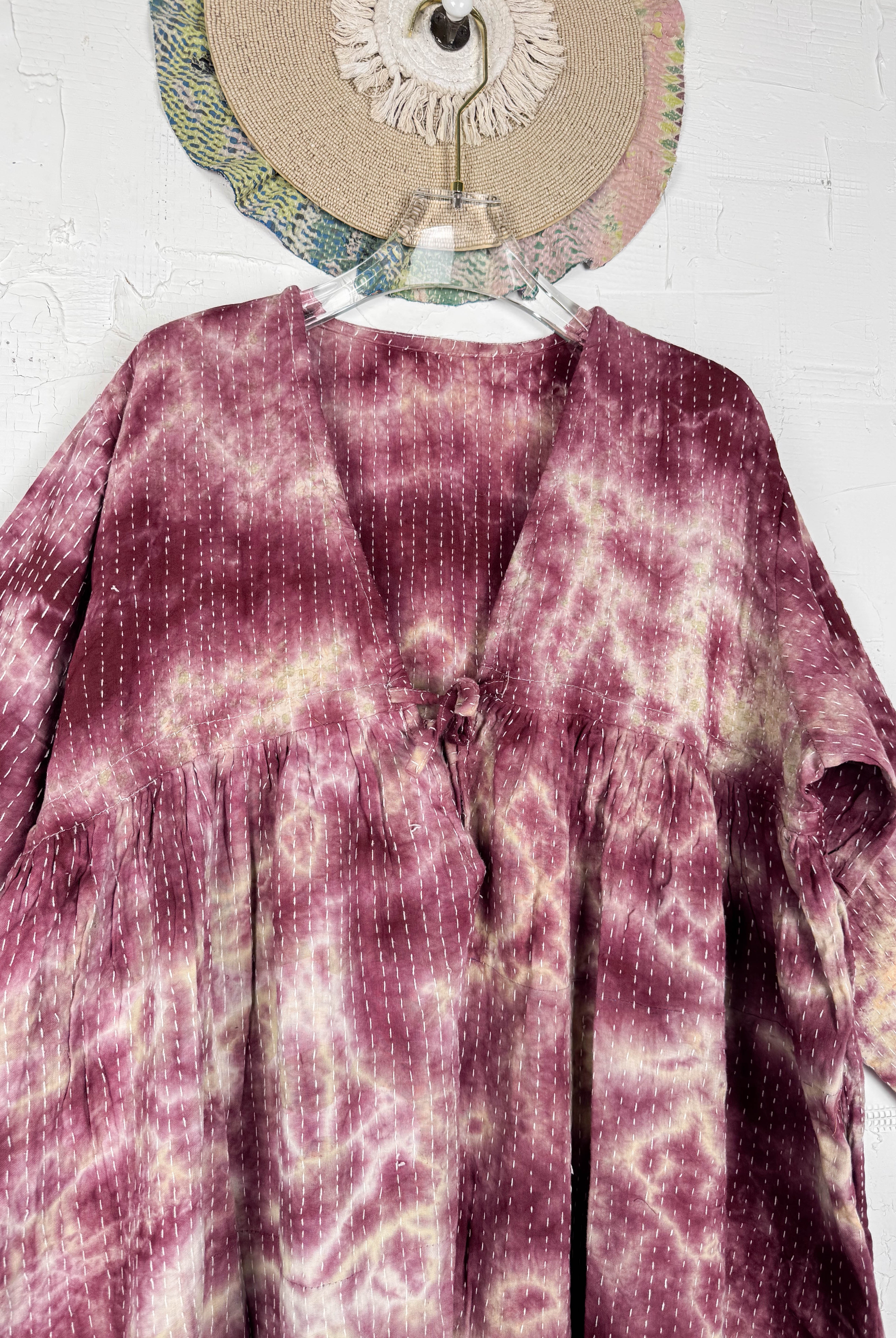 Unique boho jumpsuit - Love Protect Sustain