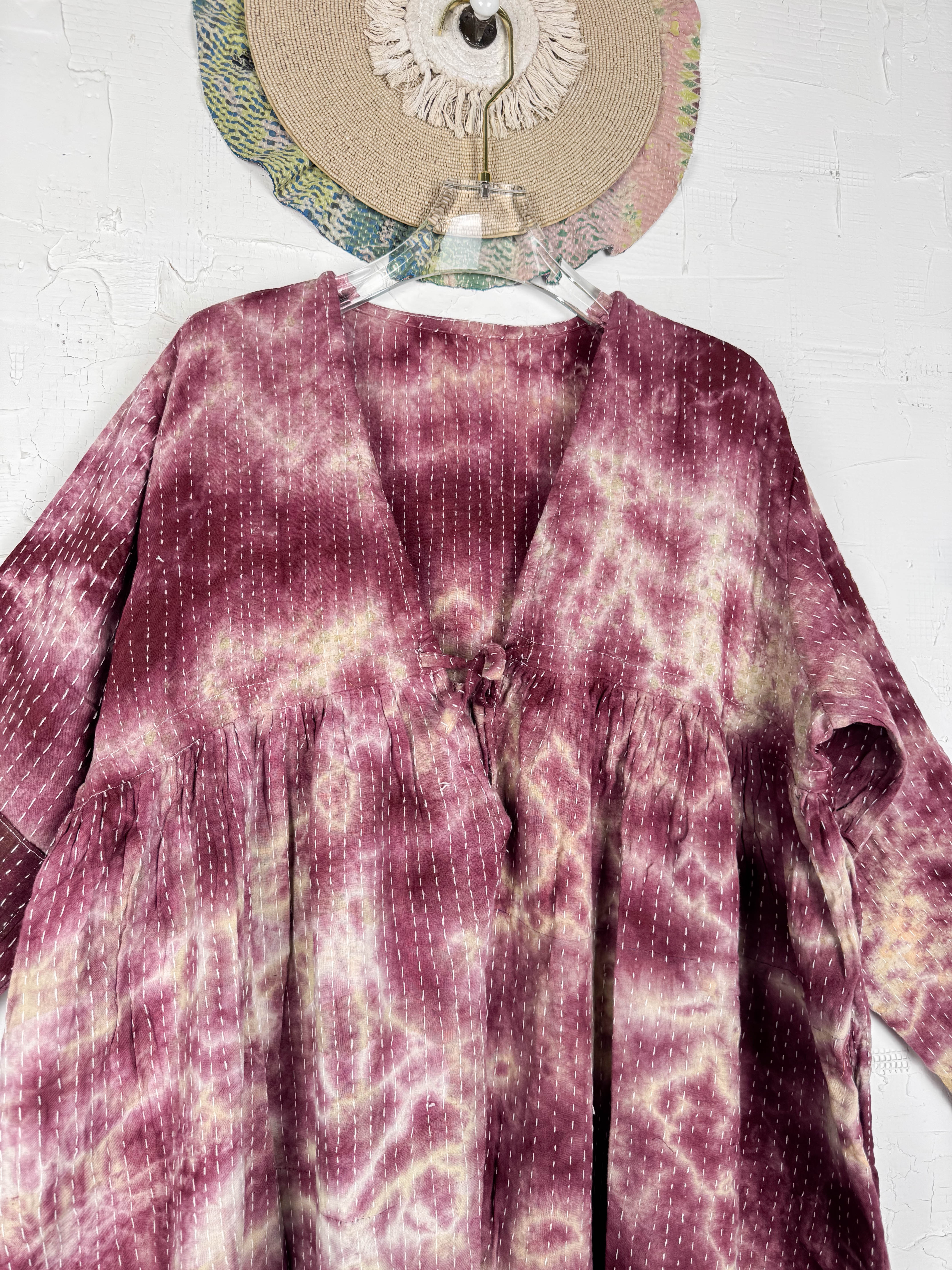 Unique boho jumpsuit - Love Protect Sustain