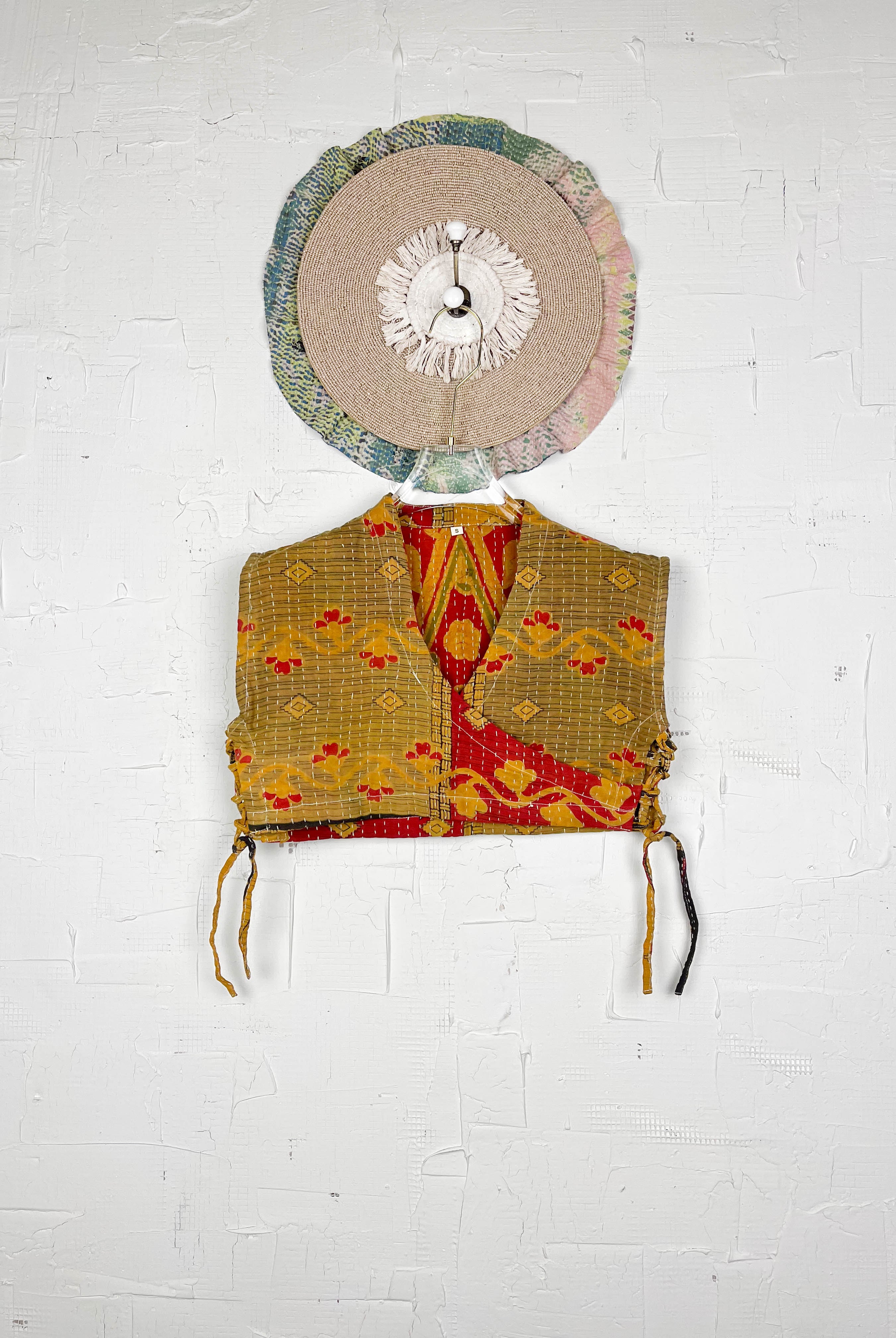 Unique crop top - Love Protect Sustain