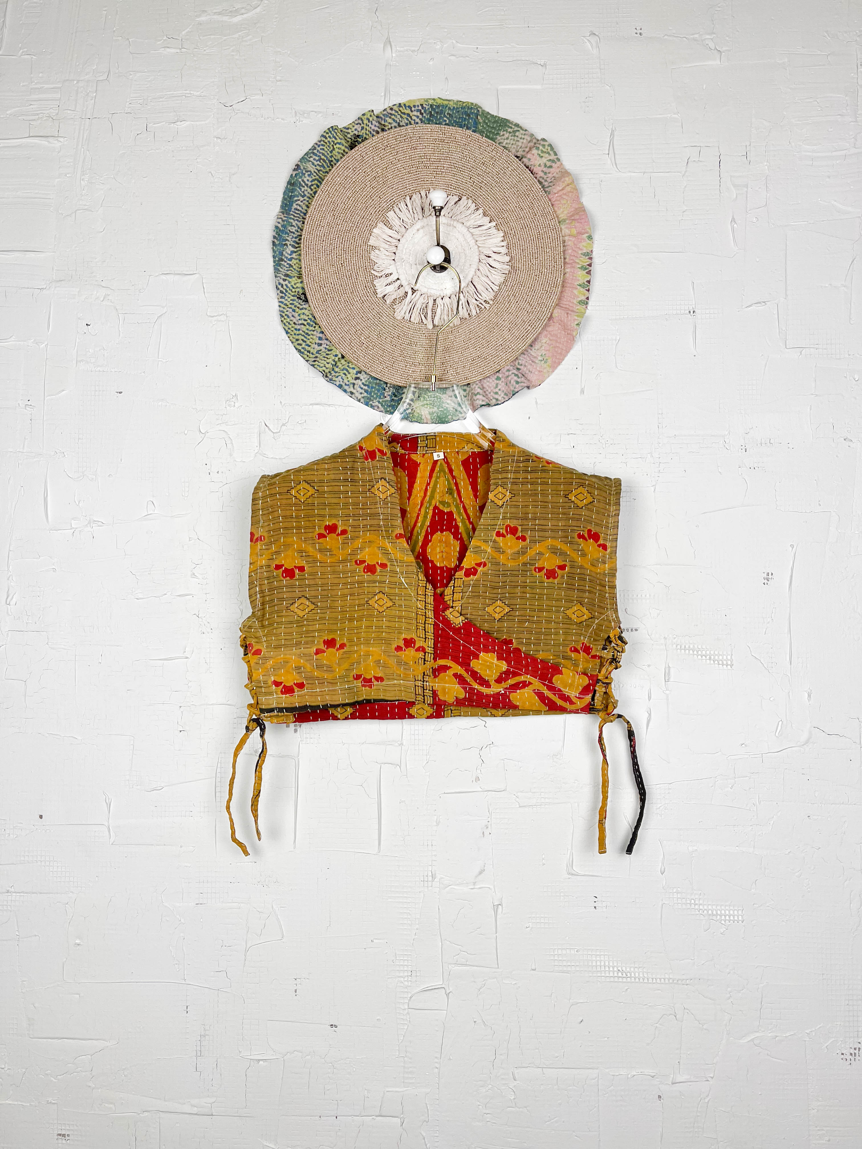 Unique crop top - Love Protect Sustain